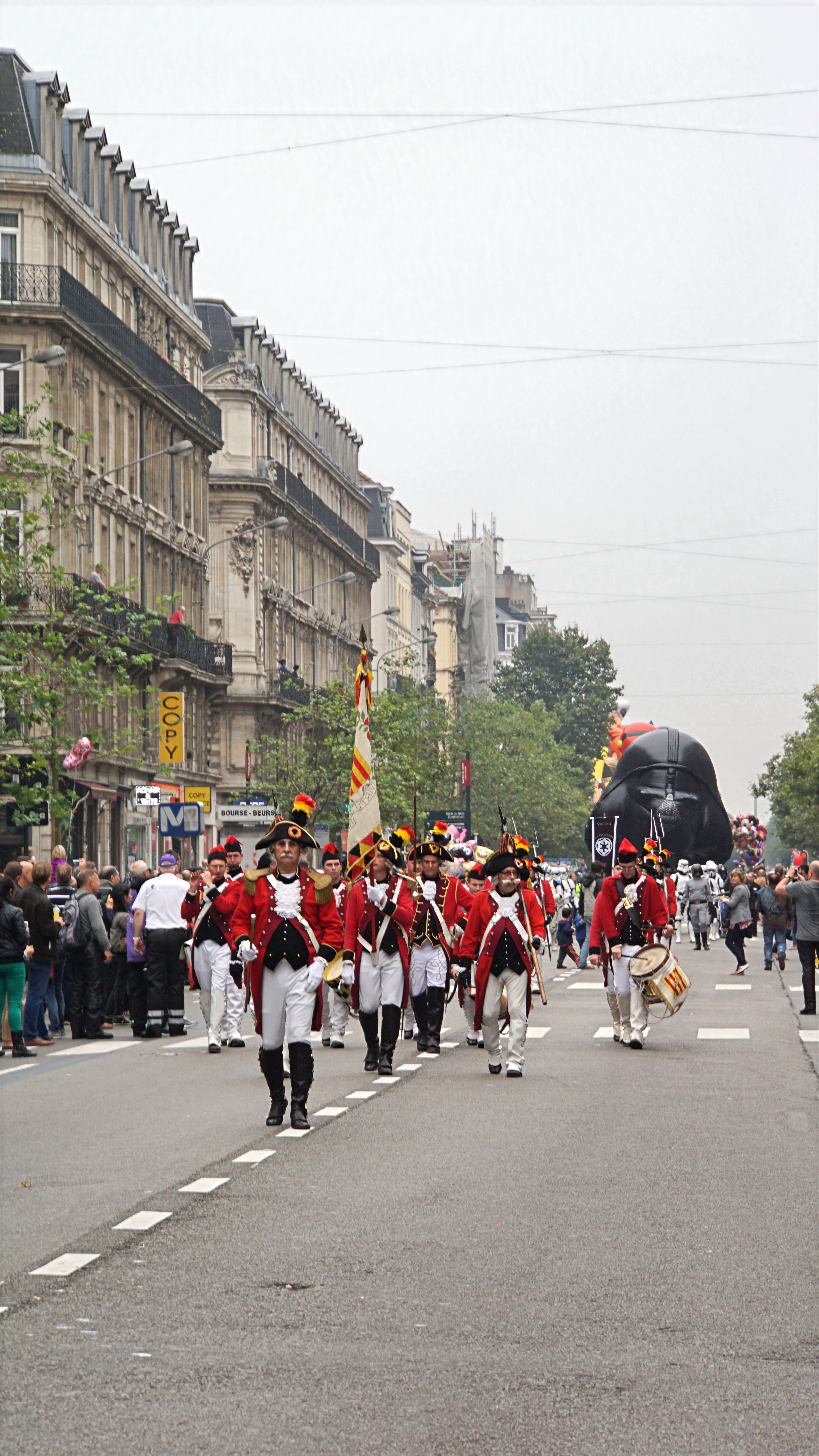 Balloon’s Day Parade, Fête de la BD, Bruxelles, 6 septembre 2014.