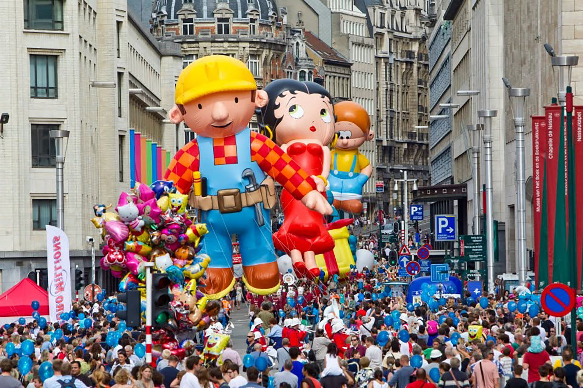 Balloon’s Day Parade, Fête de la BD, Bruxelles, 10 septembre 2011.