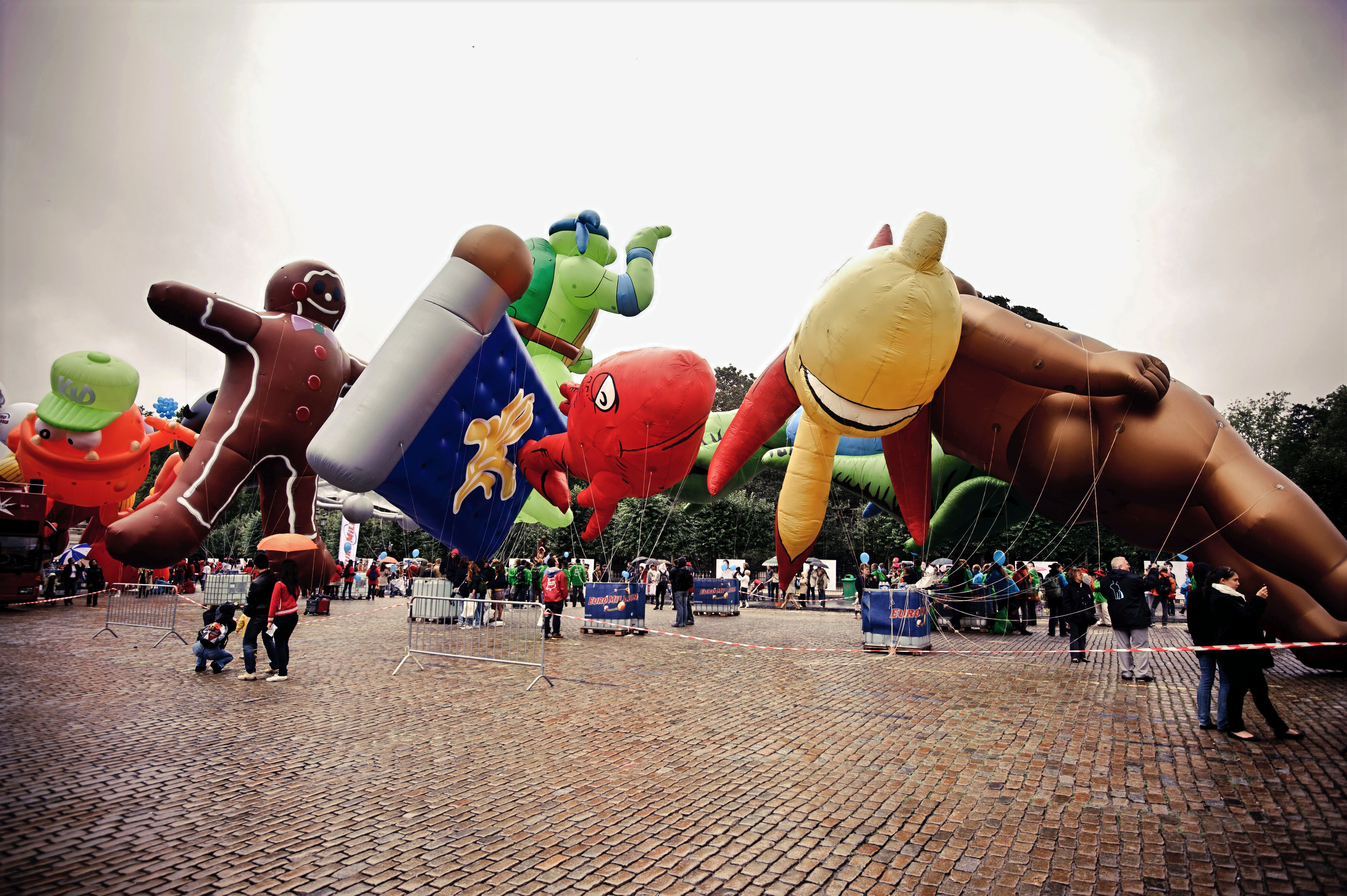 Balloon’s Day Parade, Fête de la BD, Bruxelles, 4 septembre 2010.
