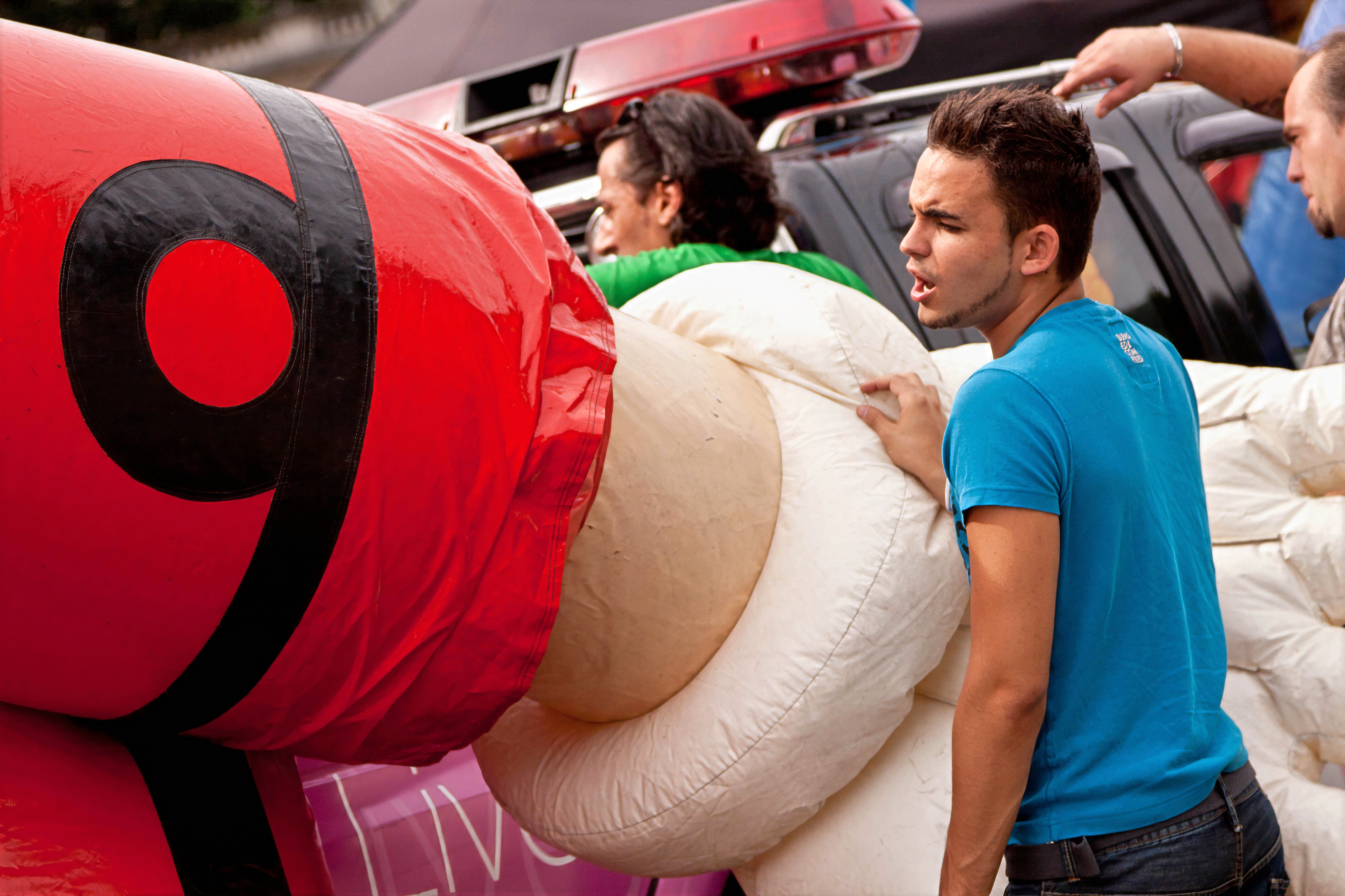 Balloon’s Day Parade, Fête de la BD, Bruxelles, 10 septembre 2011.