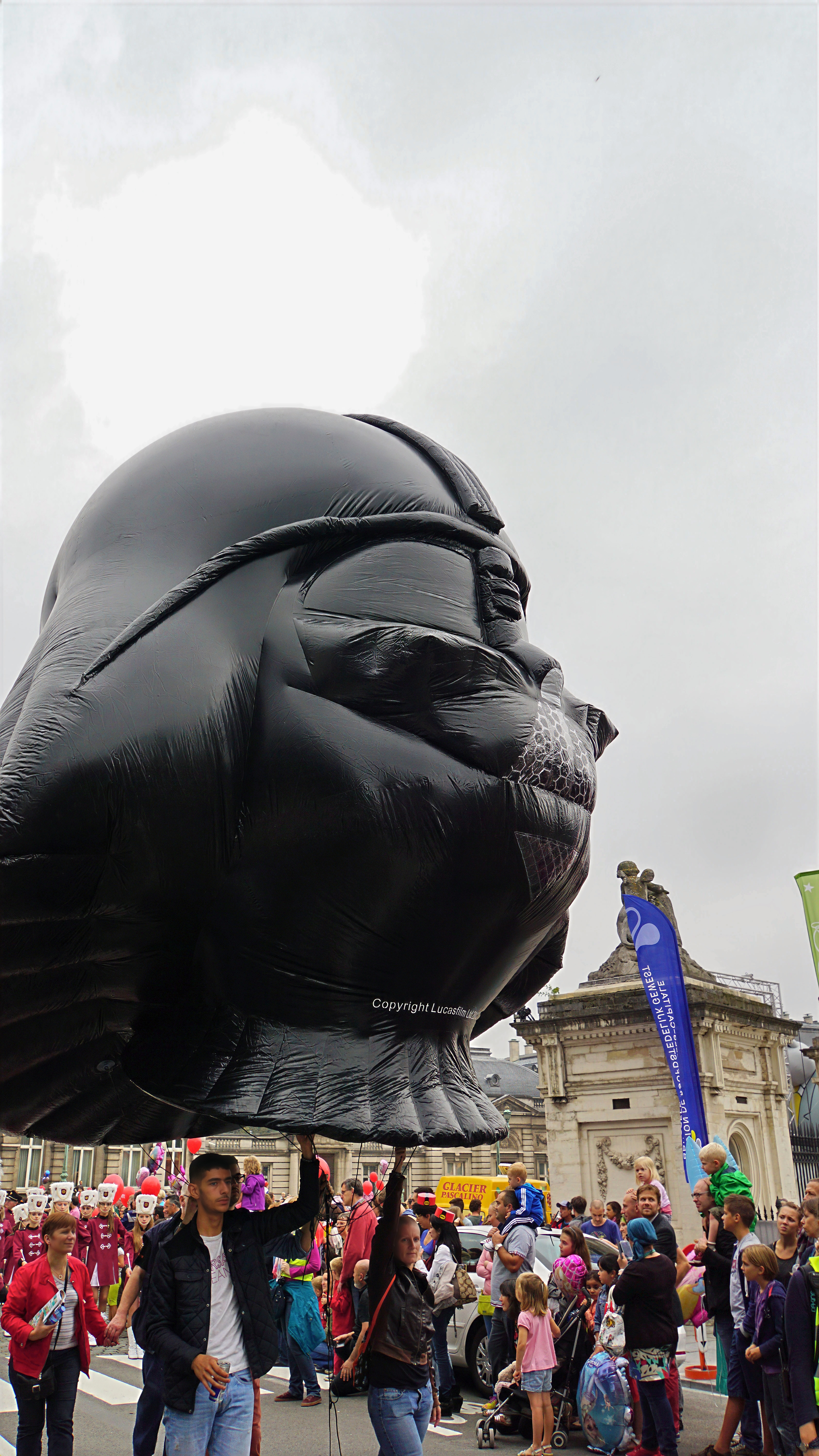 Balloon’s Day Parade, Fête de la BD, Bruxelles, 6 septembre 2014.