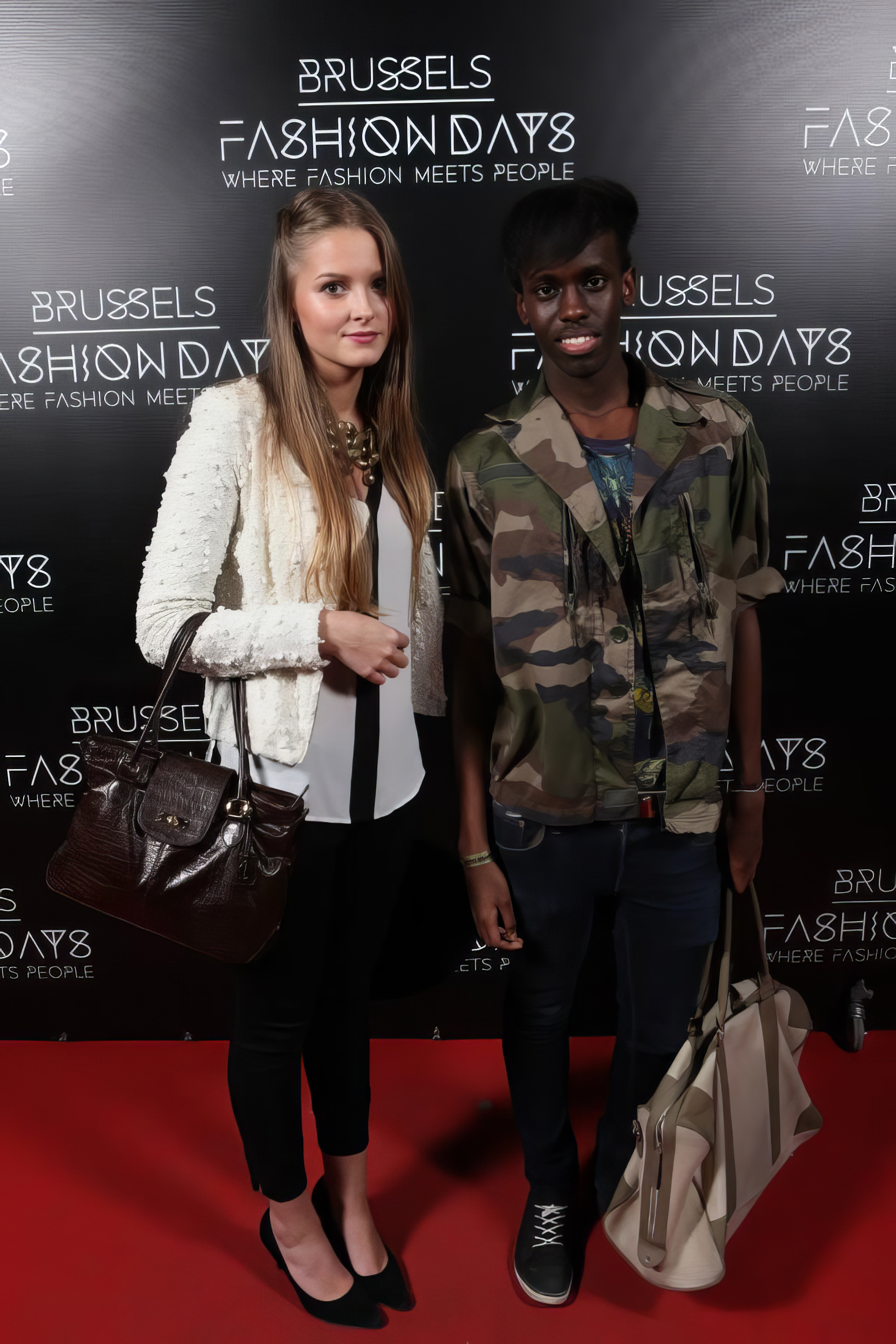 Photocall des Brussels Fashion Days 2012.