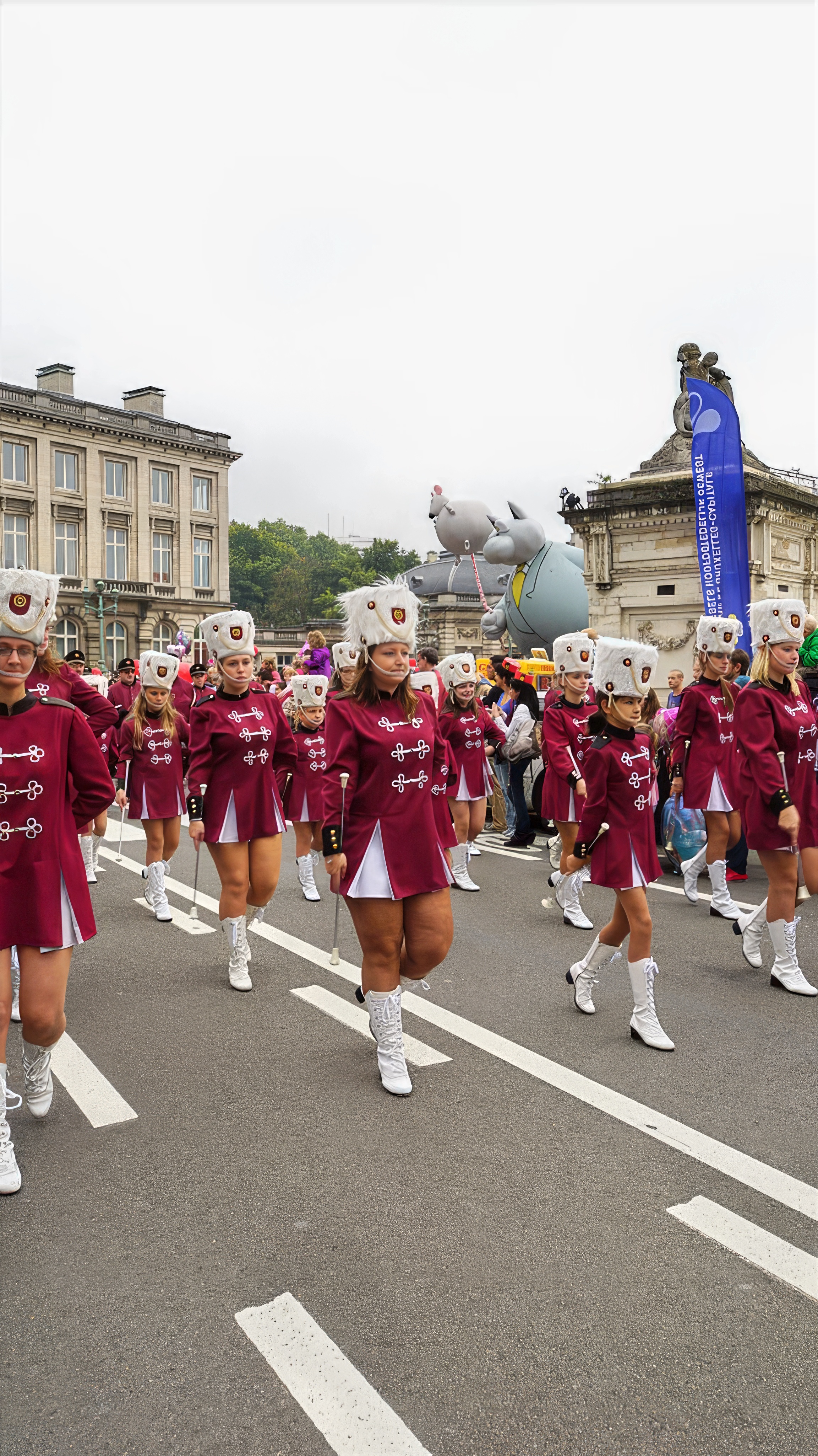 Balloon’s Day Parade, Fête de la BD, Bruxelles, 6 septembre 2014.
