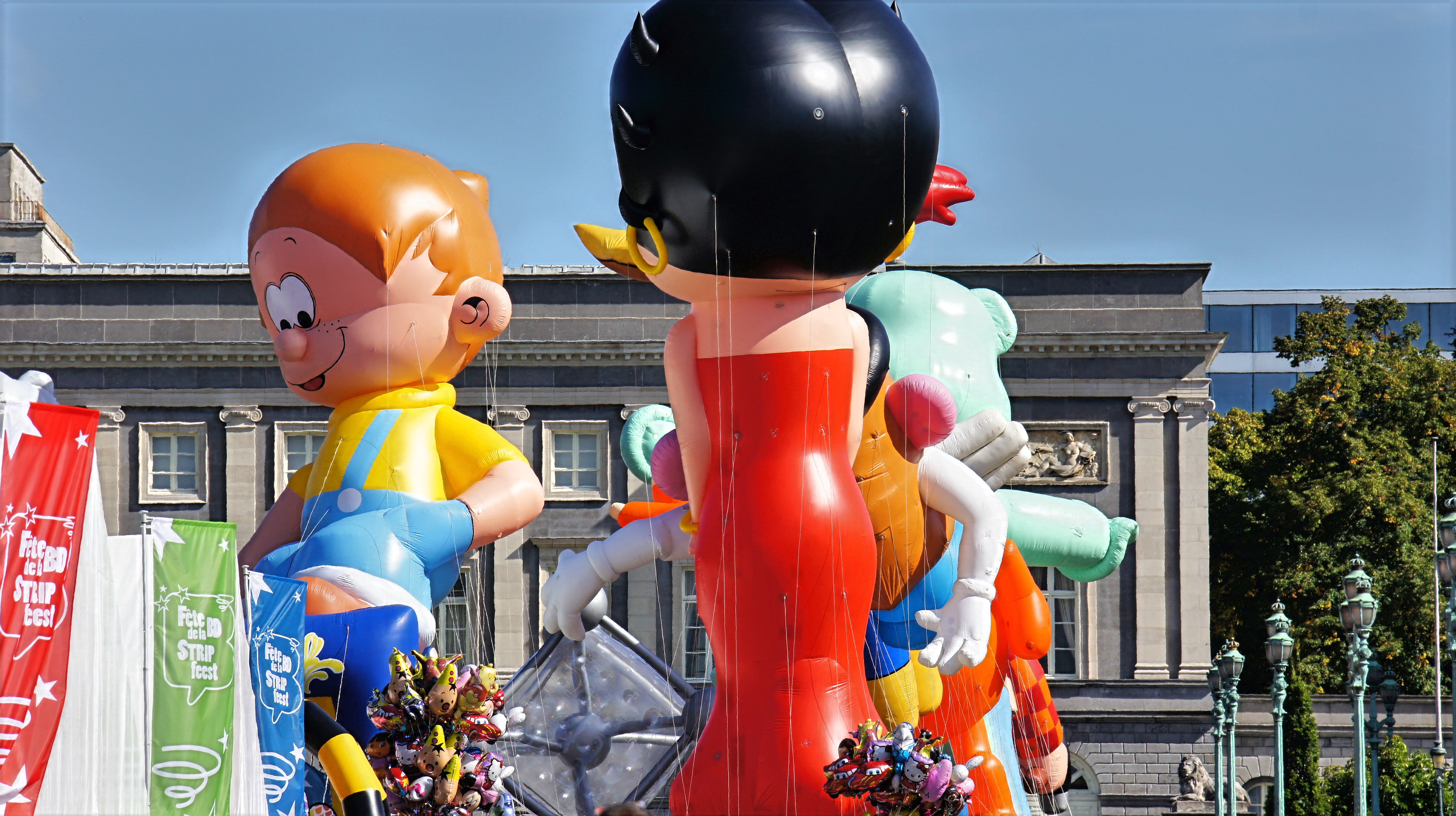 Balloon’s Day Parade, Fête de la BD, Bruxelles, 8 septembre 2012.