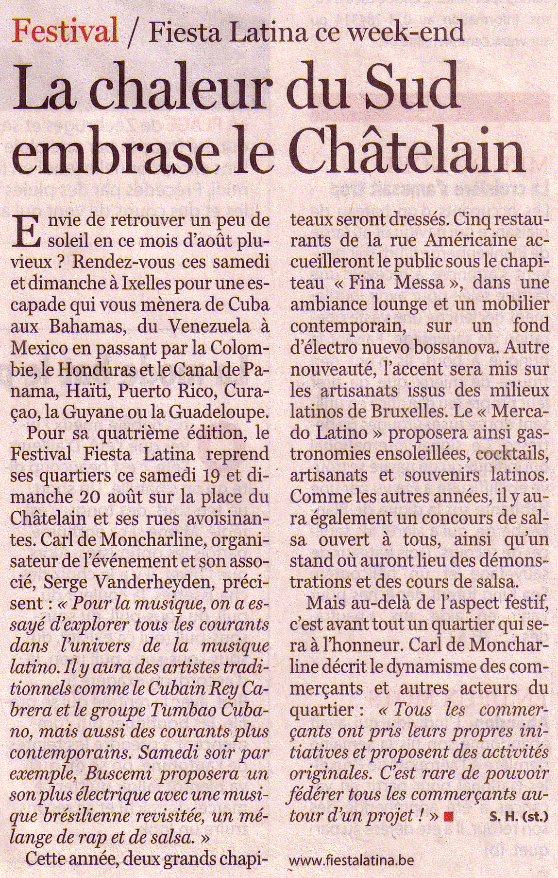 La chaleur du Sud embrase le Châtelain