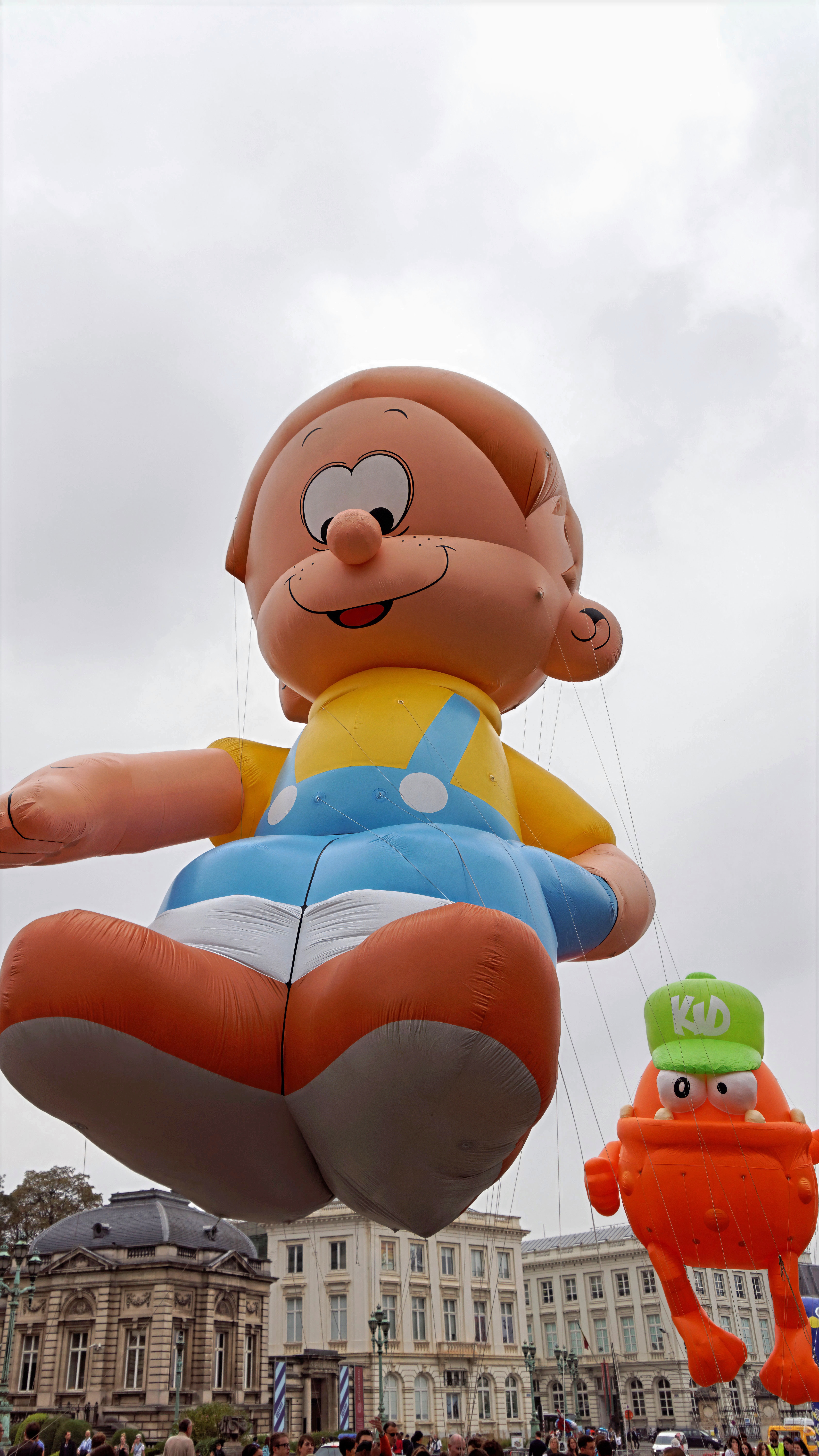 Balloon’s Day Parade, Fête de la BD, Bruxelles, 6 septembre 2014.