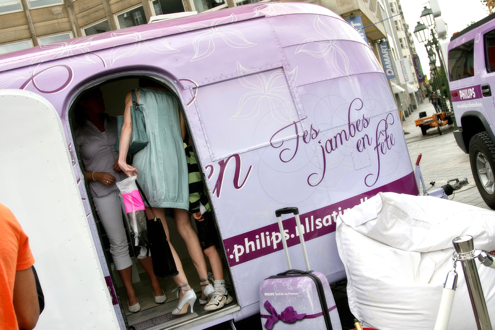 Animations et partenaires, Louise High Heels, 6 juillet 2008. Photographie 60 sur 60.