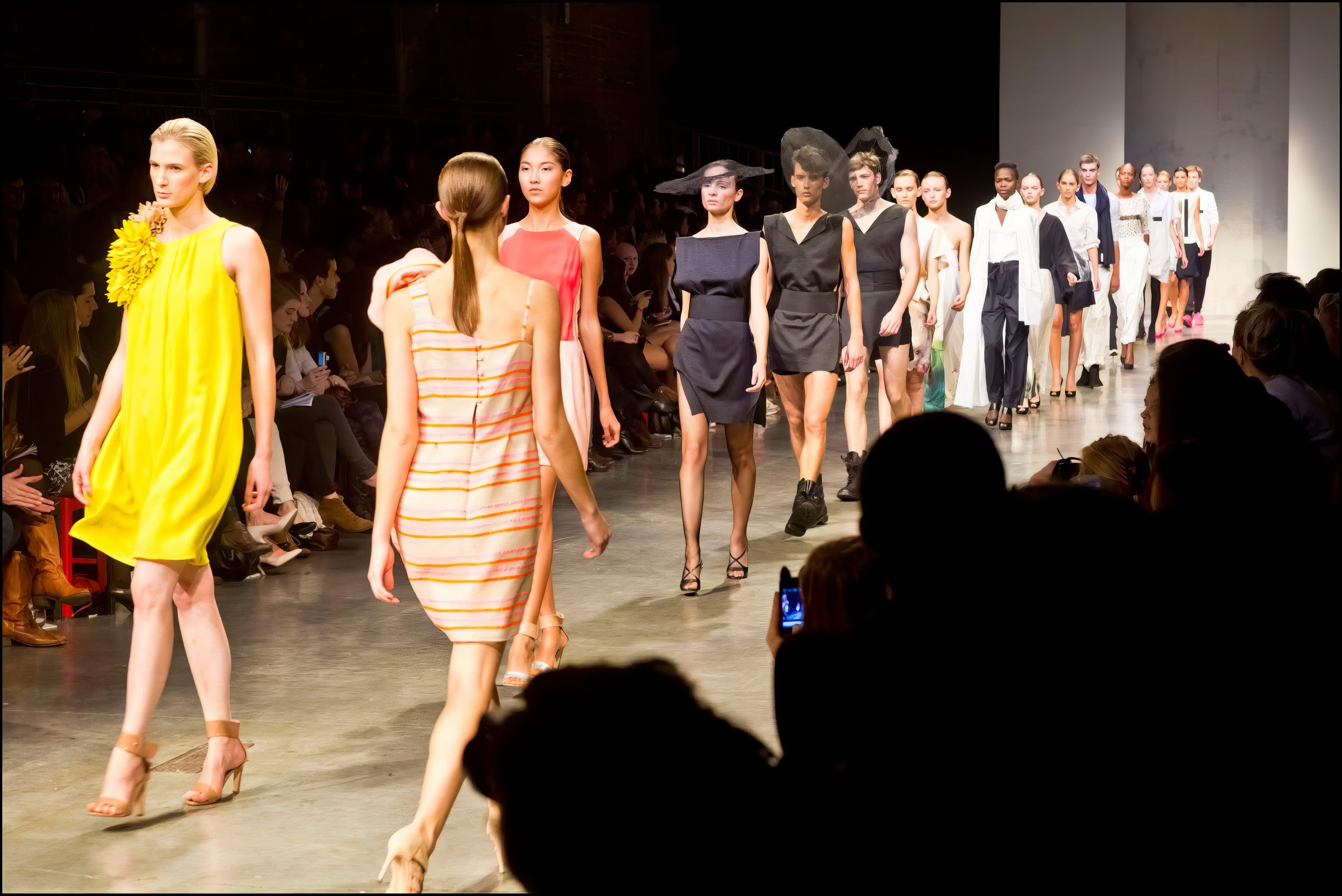 Défilés des Brussels Fashion Days 2012.