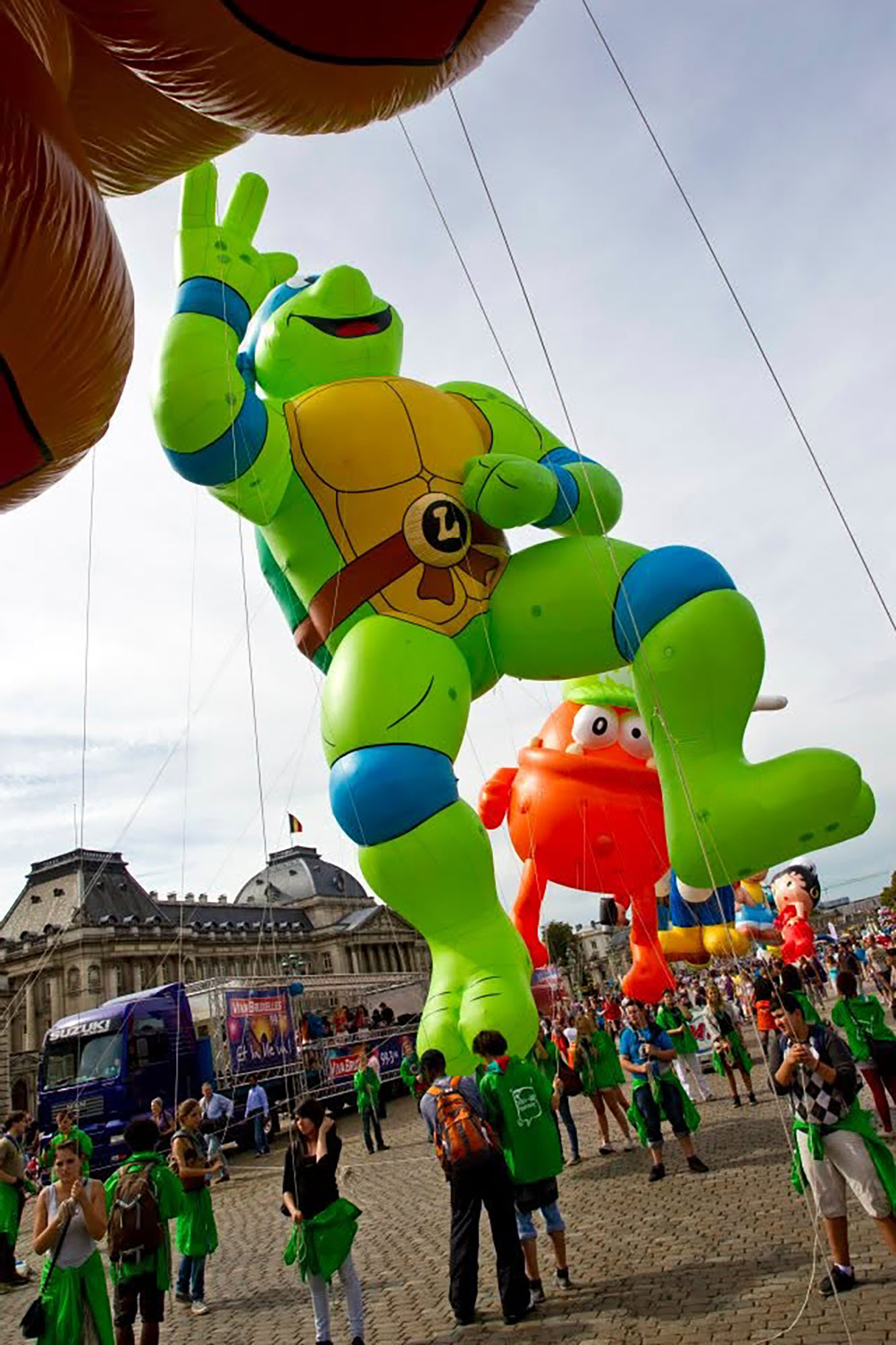 Balloon’s Day Parade, Fête de la BD, Bruxelles, 10 septembre 2011.