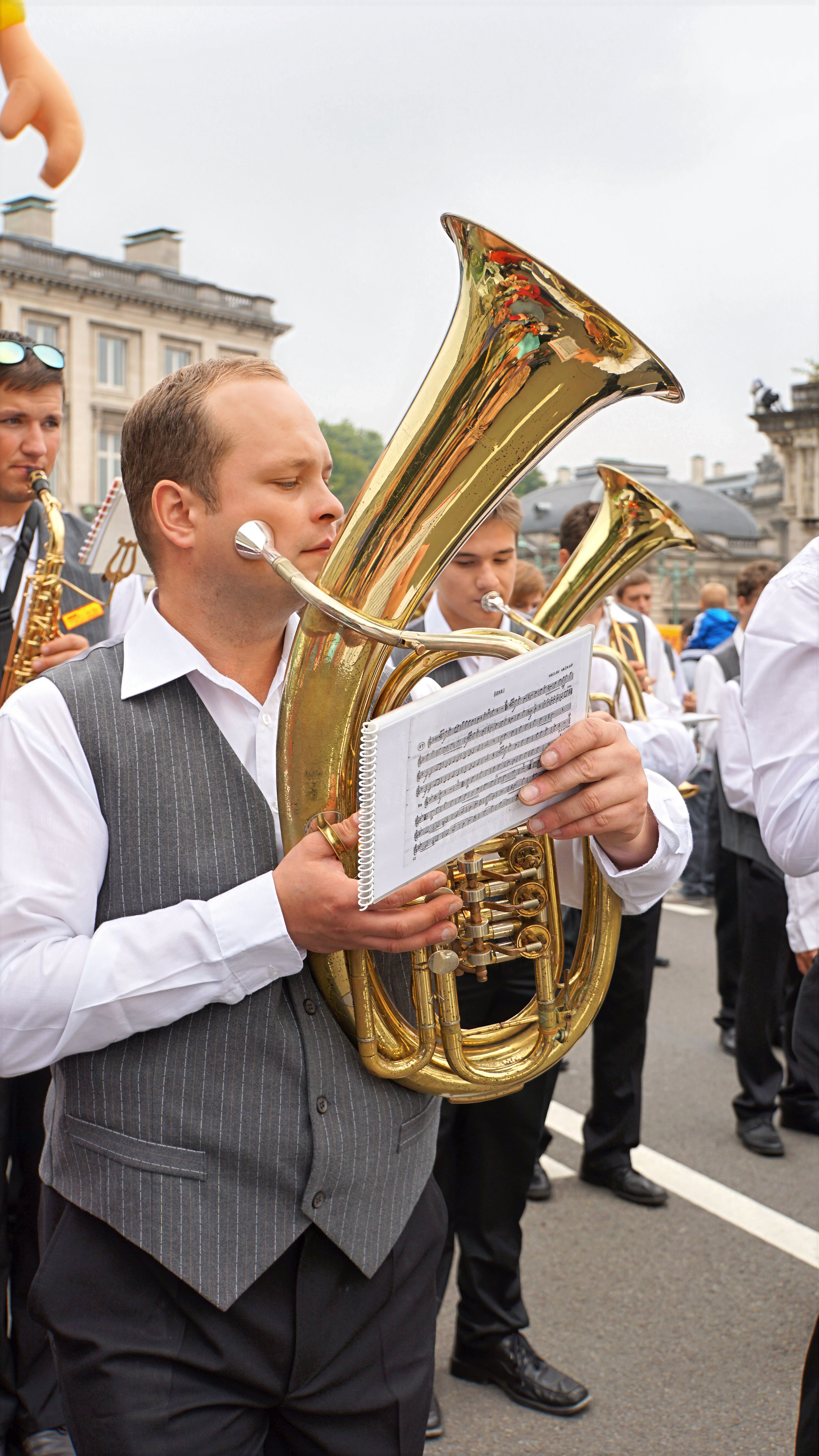 Balloon’s Day Parade, Fête de la BD, Bruxelles, 6 septembre 2014.
