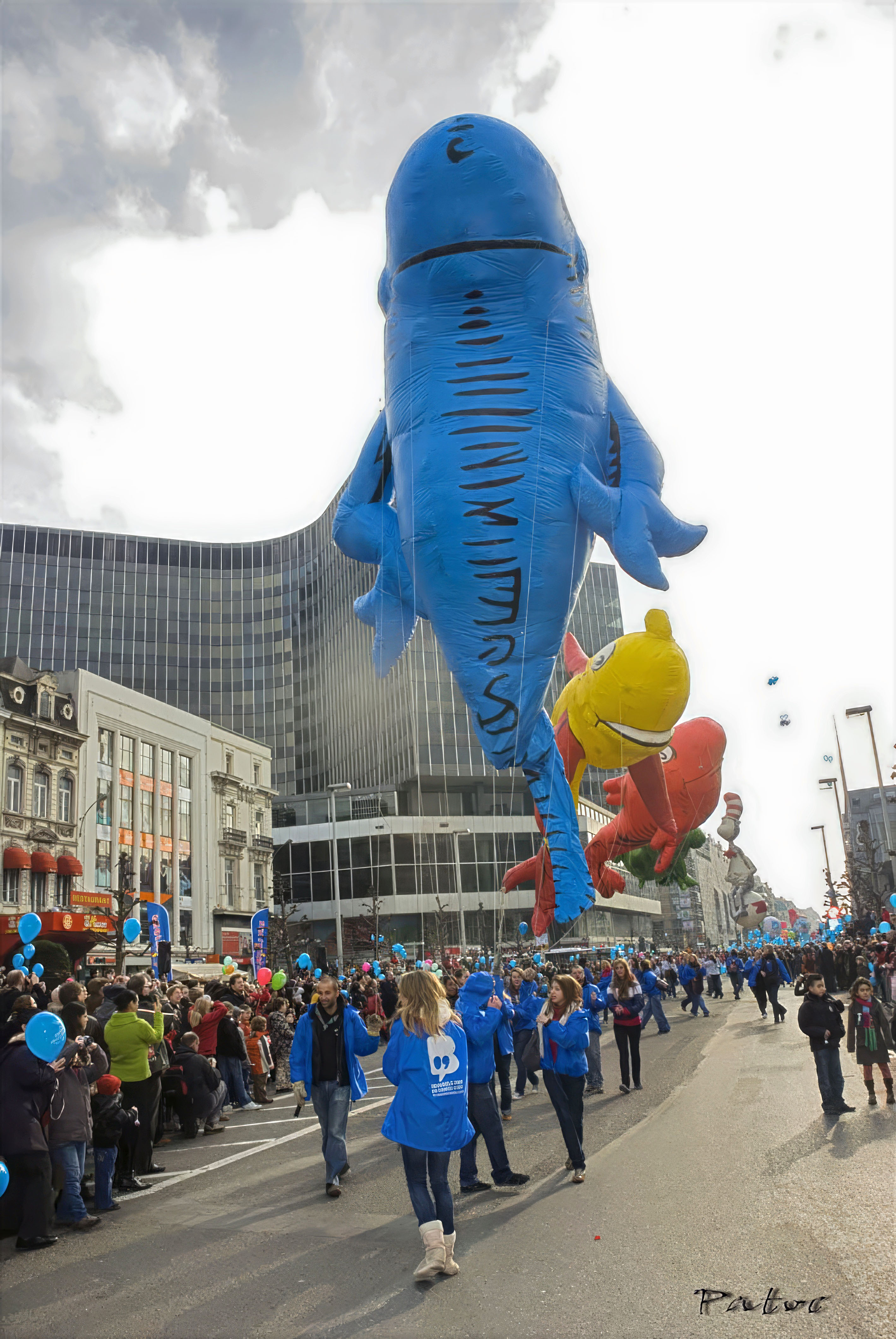 Balloon’s Day Parade dans le centre de Bruxelles, 28 février 2009.