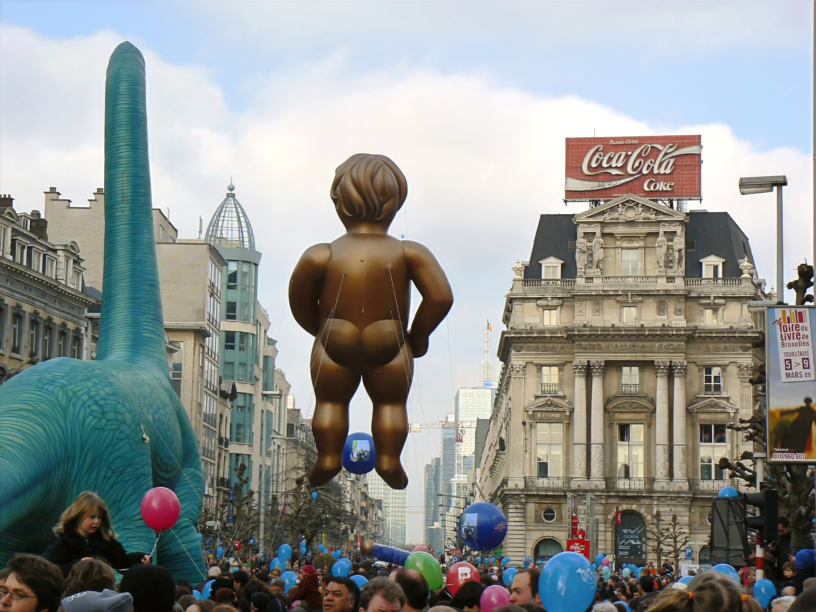 Balloon’s Day Parade dans le centre de Bruxelles, 28 février 2009.