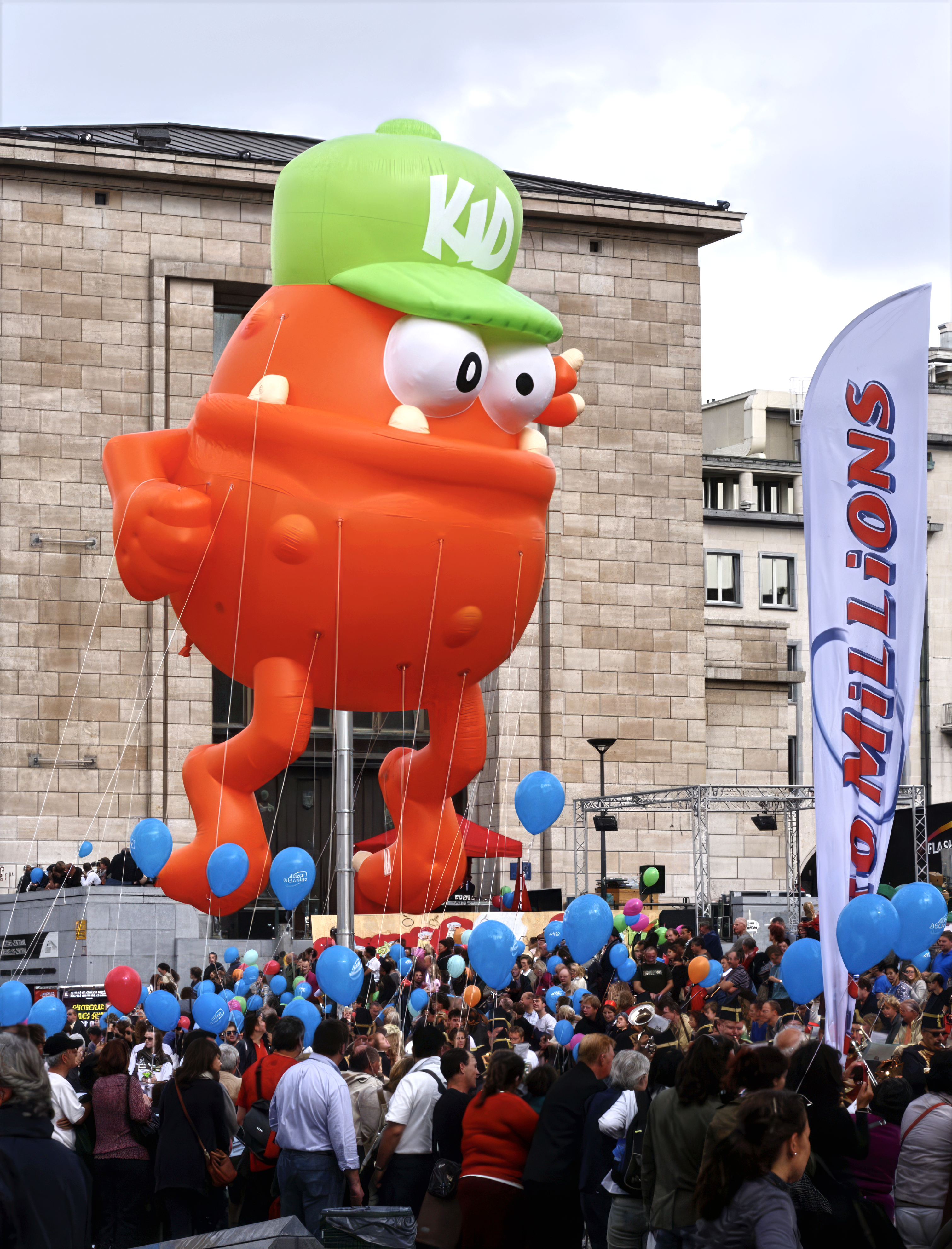 Balloon’s Day Parade, Fête de la BD, Bruxelles, 4 septembre 2010.