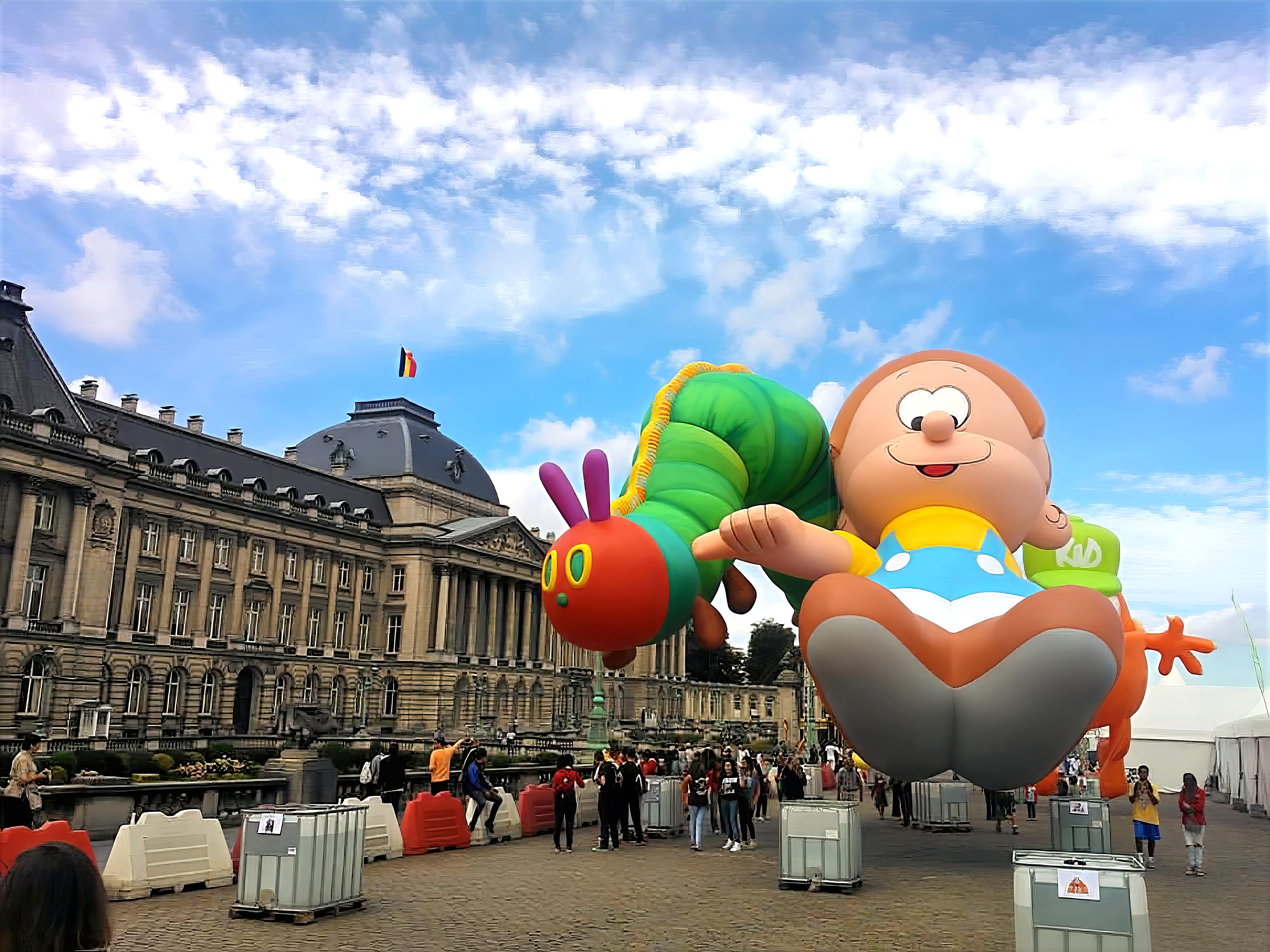 Balloon’s Day Parade, Fête de la BD, Bruxelles, 7 septembre 2013.
