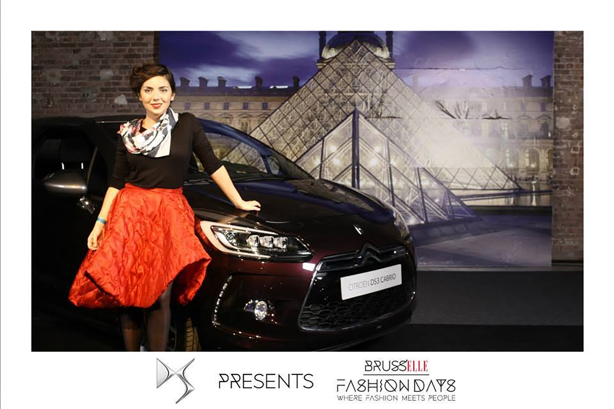 DS Expérience aux Brussels Fashion Days 2014 avec la créatrice La Bellege, photographie 2 sur 61.