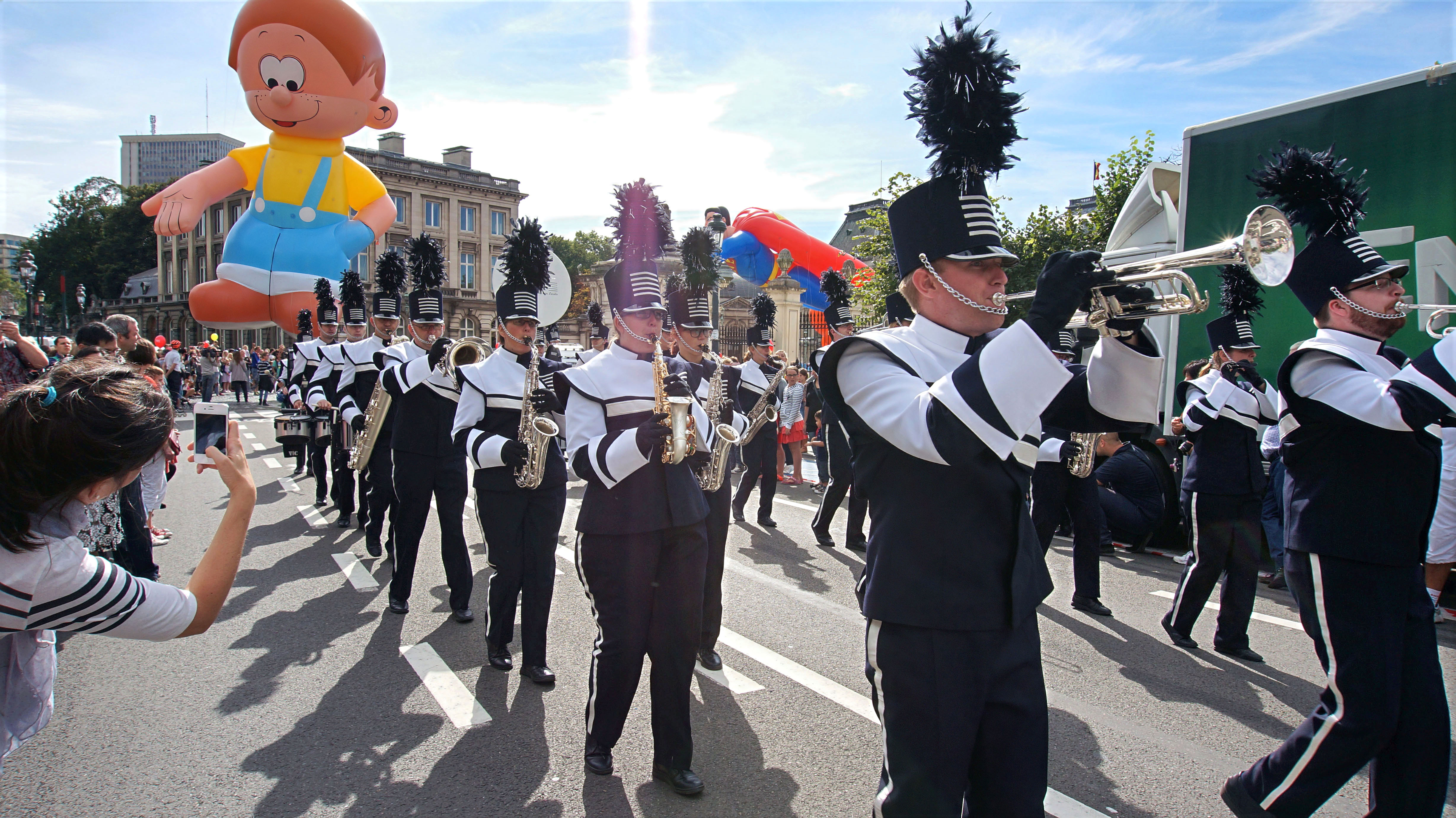Balloon’s Day Parade photographiée par Miguel Discart et Kiri Karma, Fête de la BD, Bruxelles, 7 septembre 2013.