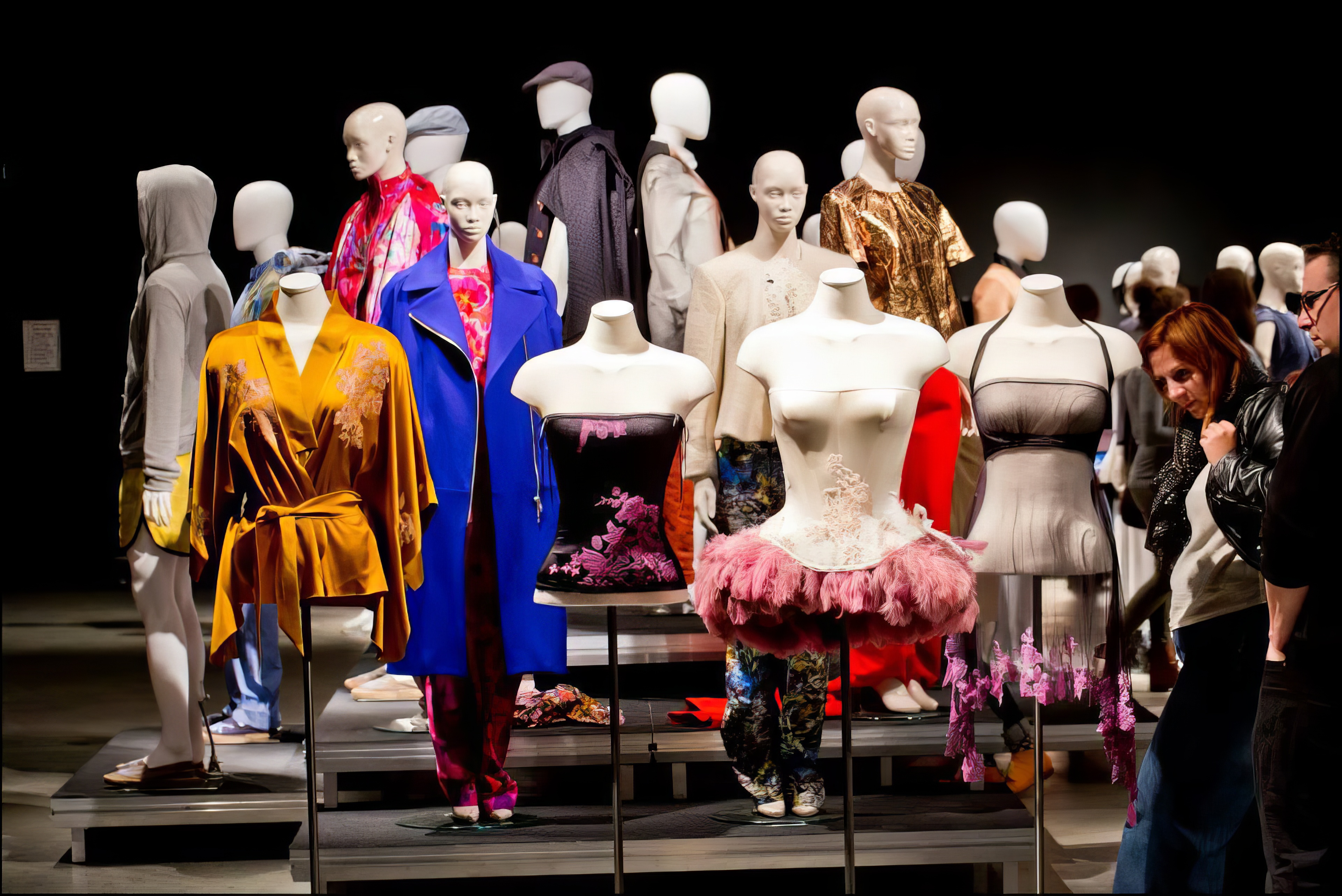Mannequins des Brussels Fashion Days 2013.