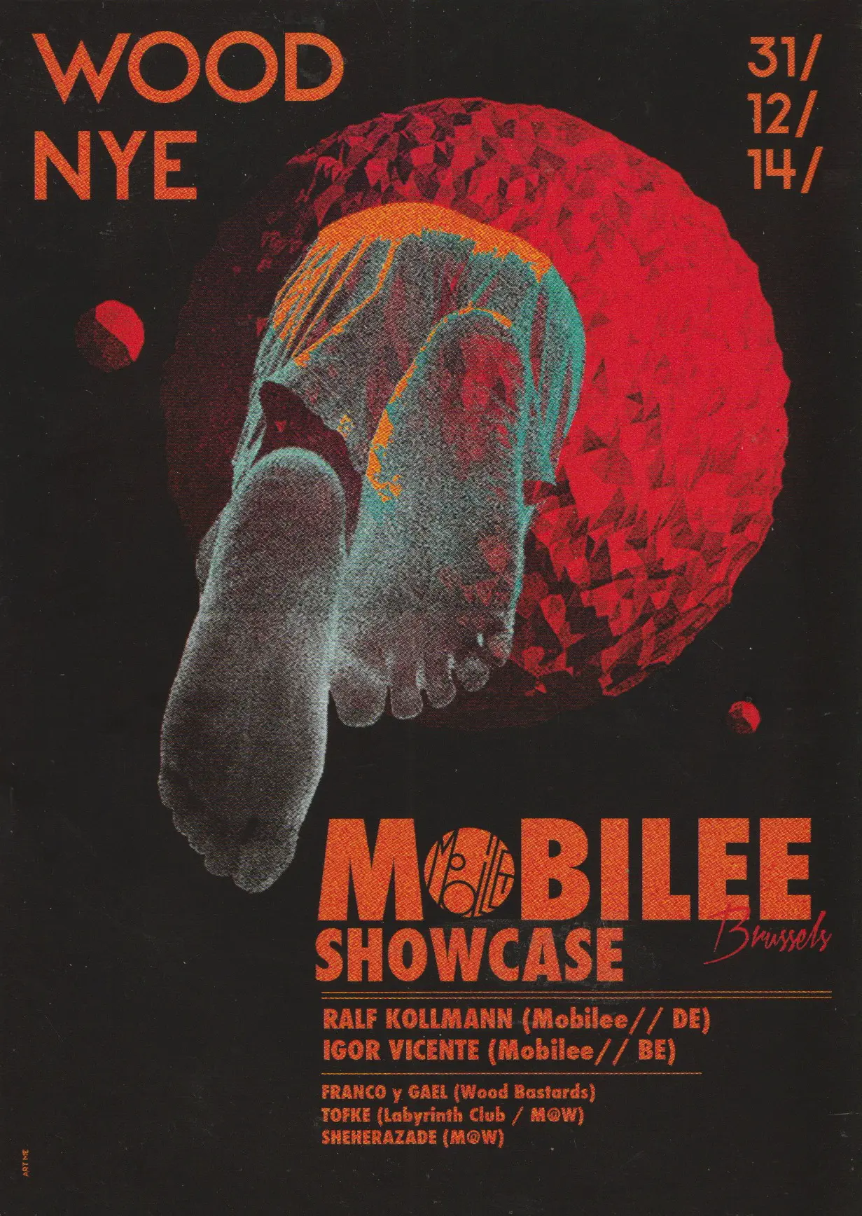 Wood NYE · Mobilee Showcase - The Wood, 31 décembre 2014