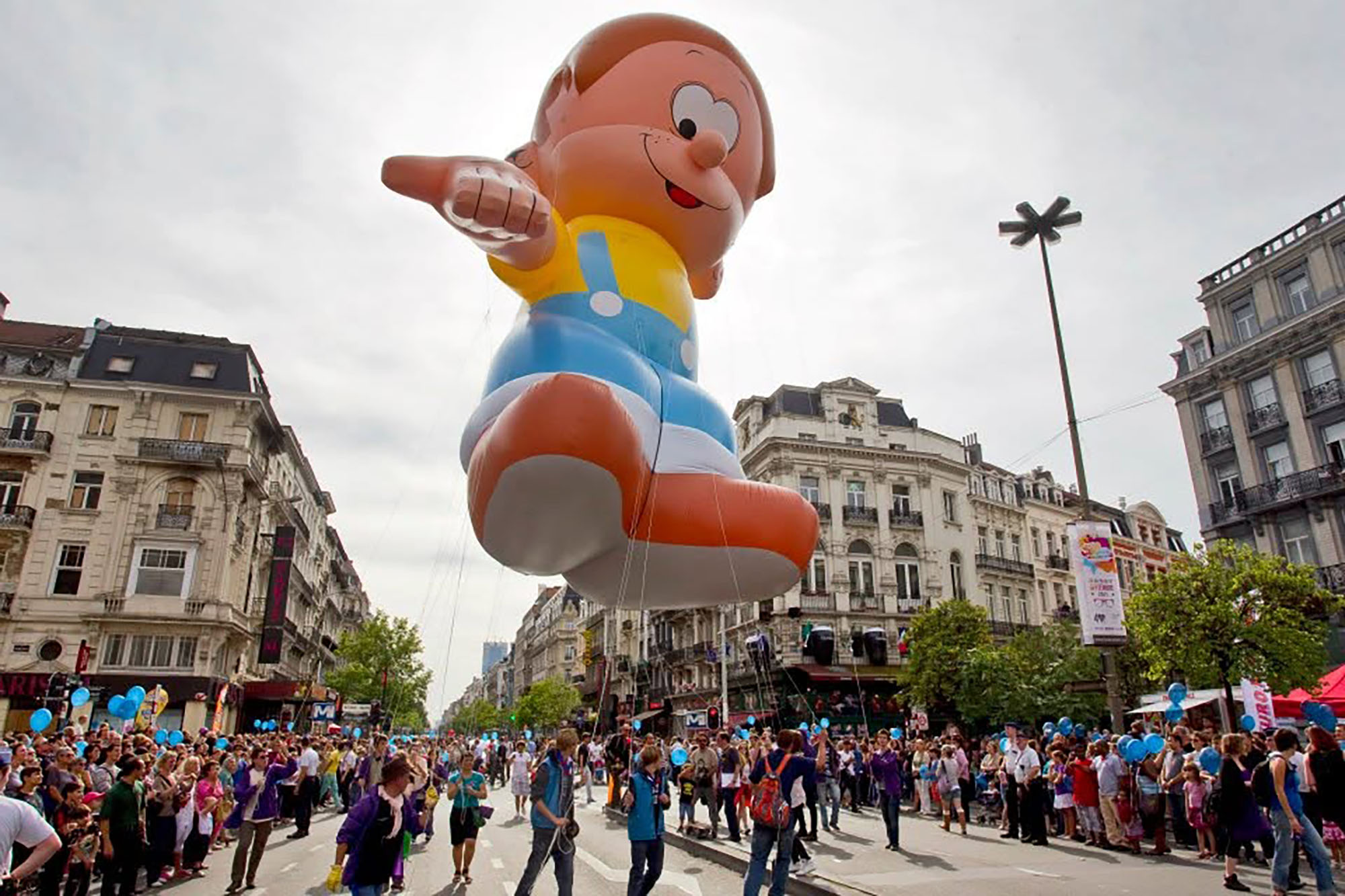 Balloon’s Day Parade, Fête de la BD, Bruxelles, 10 septembre 2011.