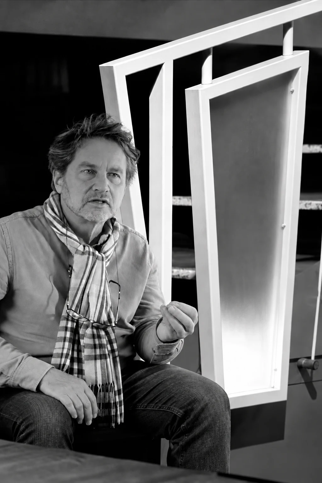 Marco Rolland, cofondateur du Mirano Continental, directeur artistique de l'agence KCC. Carl De Moncharline a été son assistant à la direction artistique.