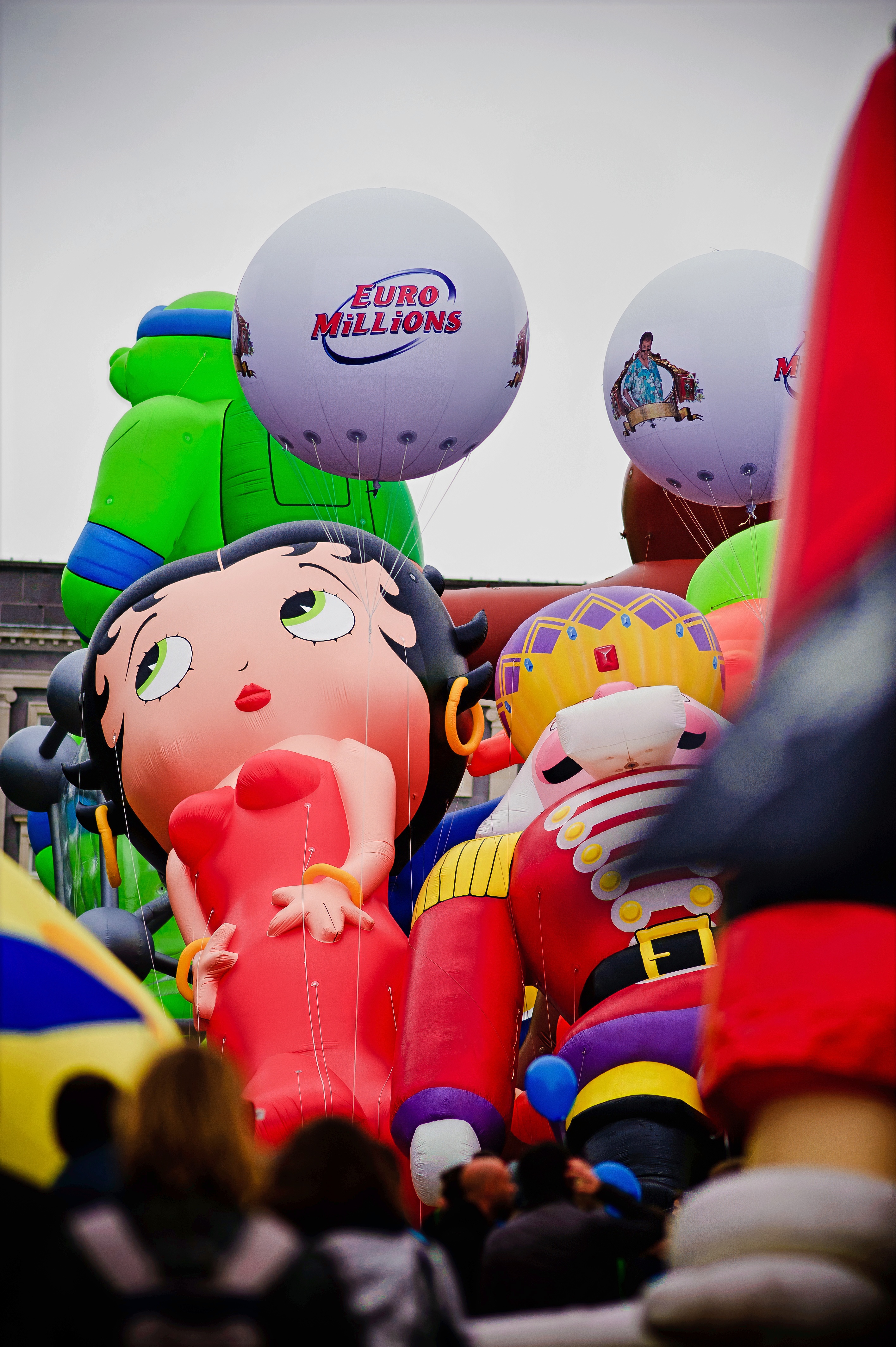 Balloon’s Day Parade, Fête de la BD, Bruxelles, 4 septembre 2010.