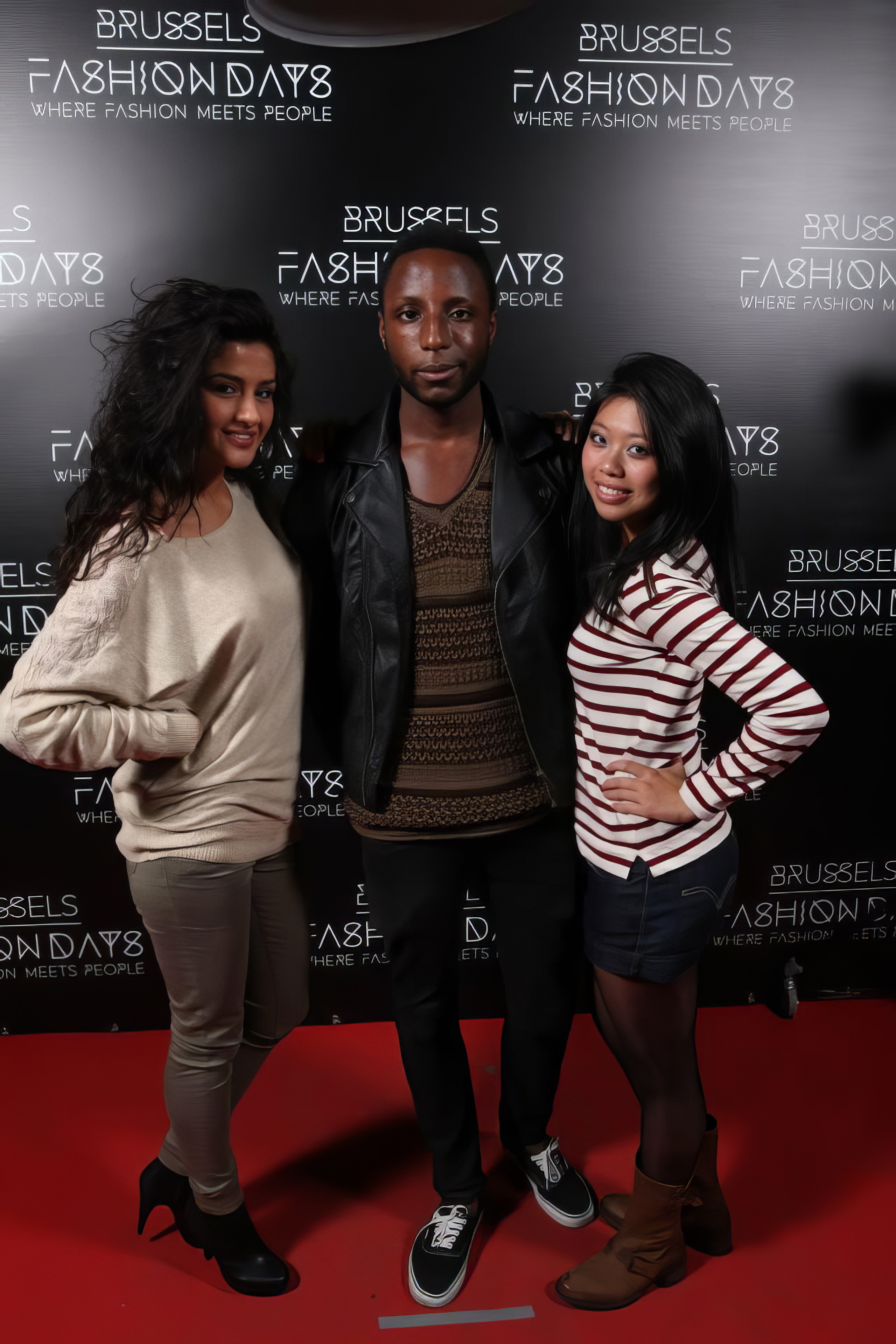 Photocall des Brussels Fashion Days 2012.