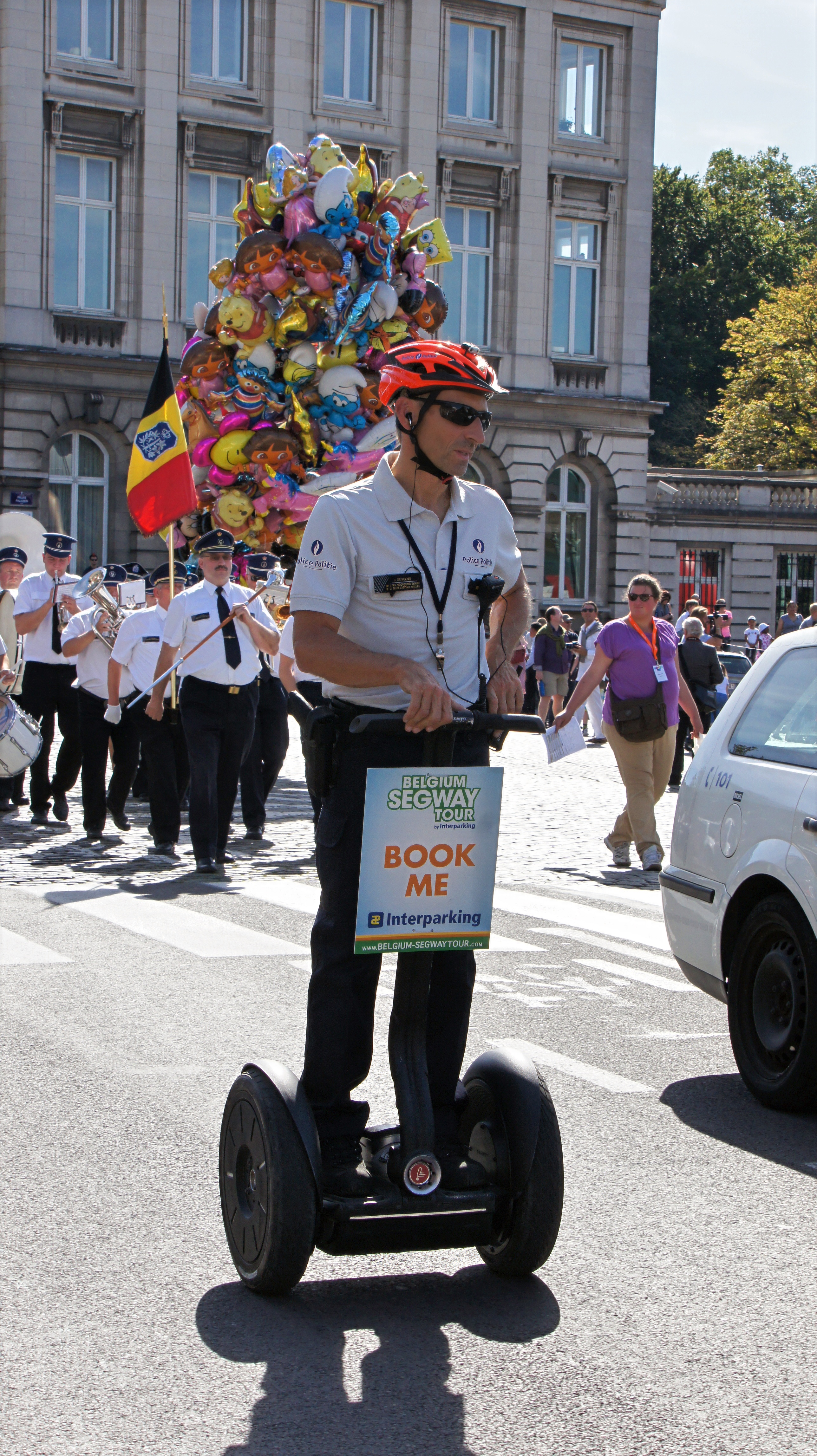 Balloon’s Day Parade, Fête de la BD, Bruxelles, 8 septembre 2012.
