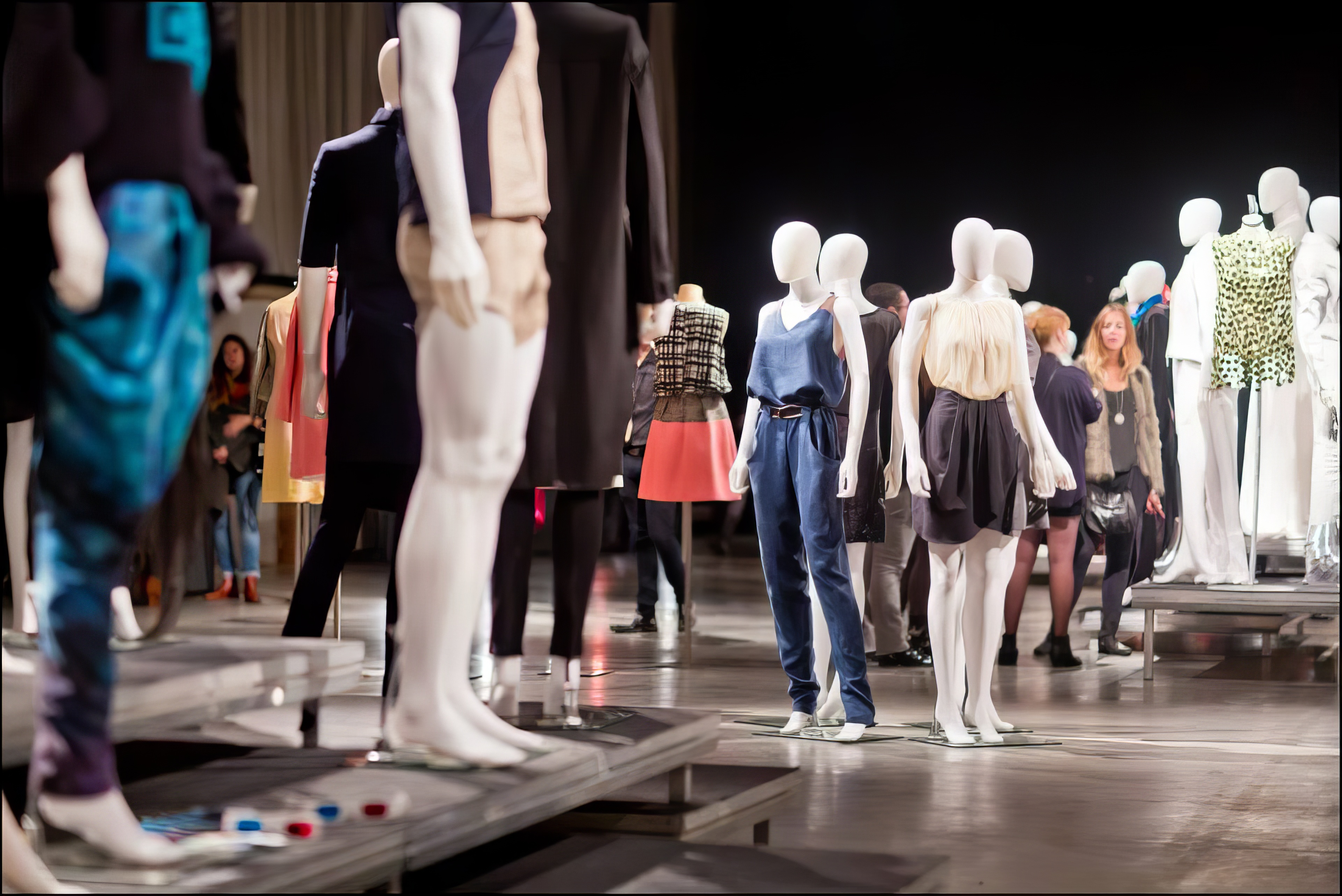 Mannequins des Brussels Fashion Days 2013.
