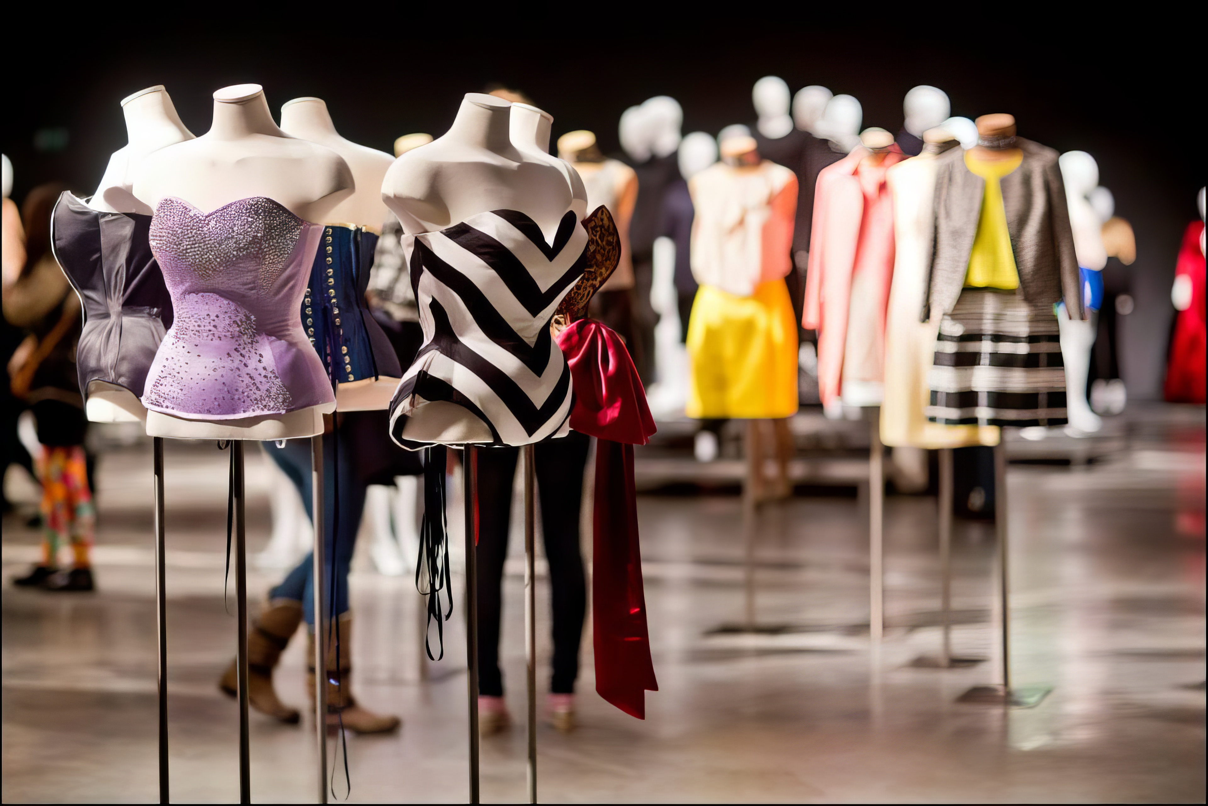 Mannequins des Brussels Fashion Days 2013.