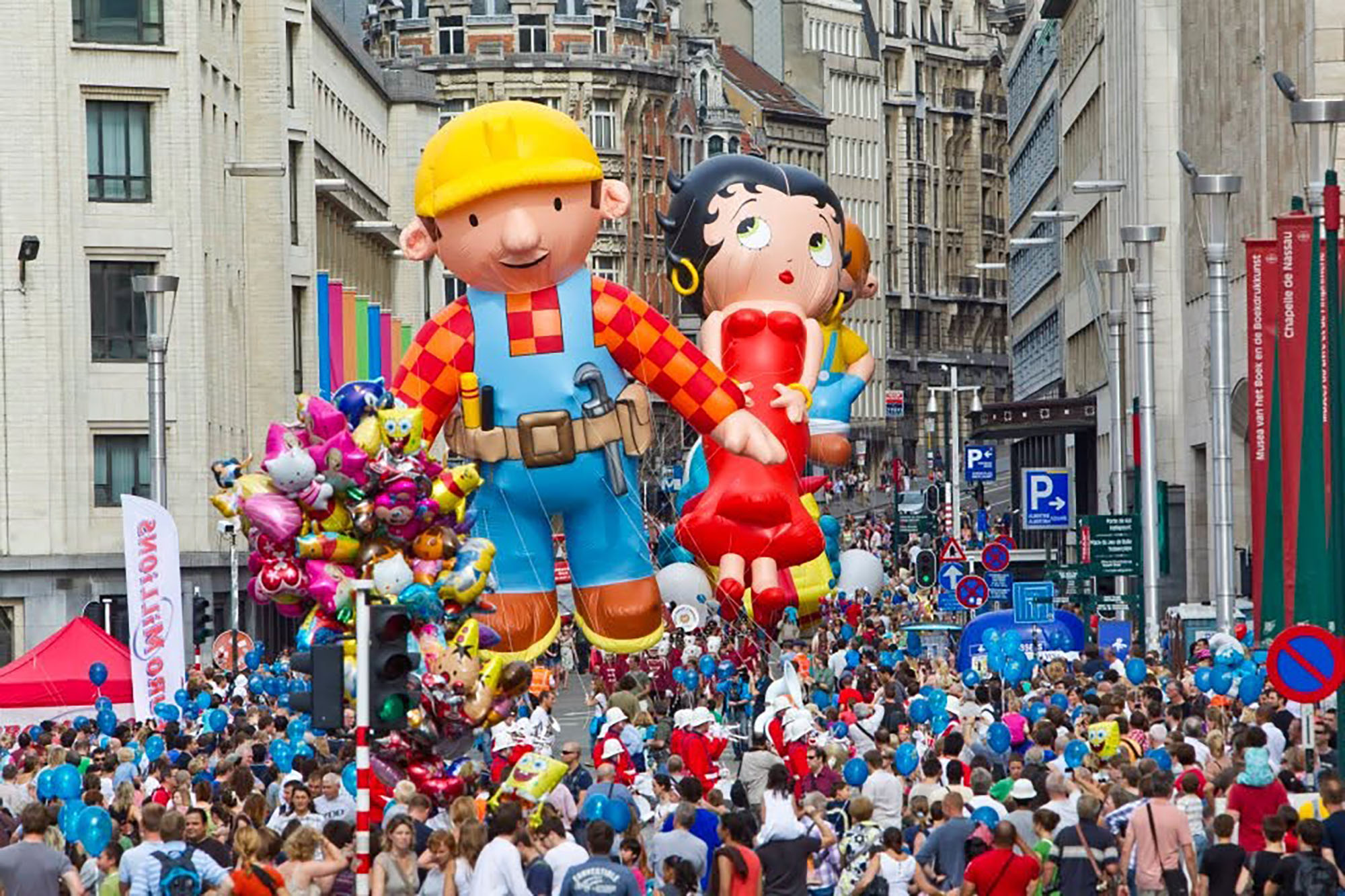 Balloon’s Day Parade, Fête de la BD, Bruxelles, 10 septembre 2011.