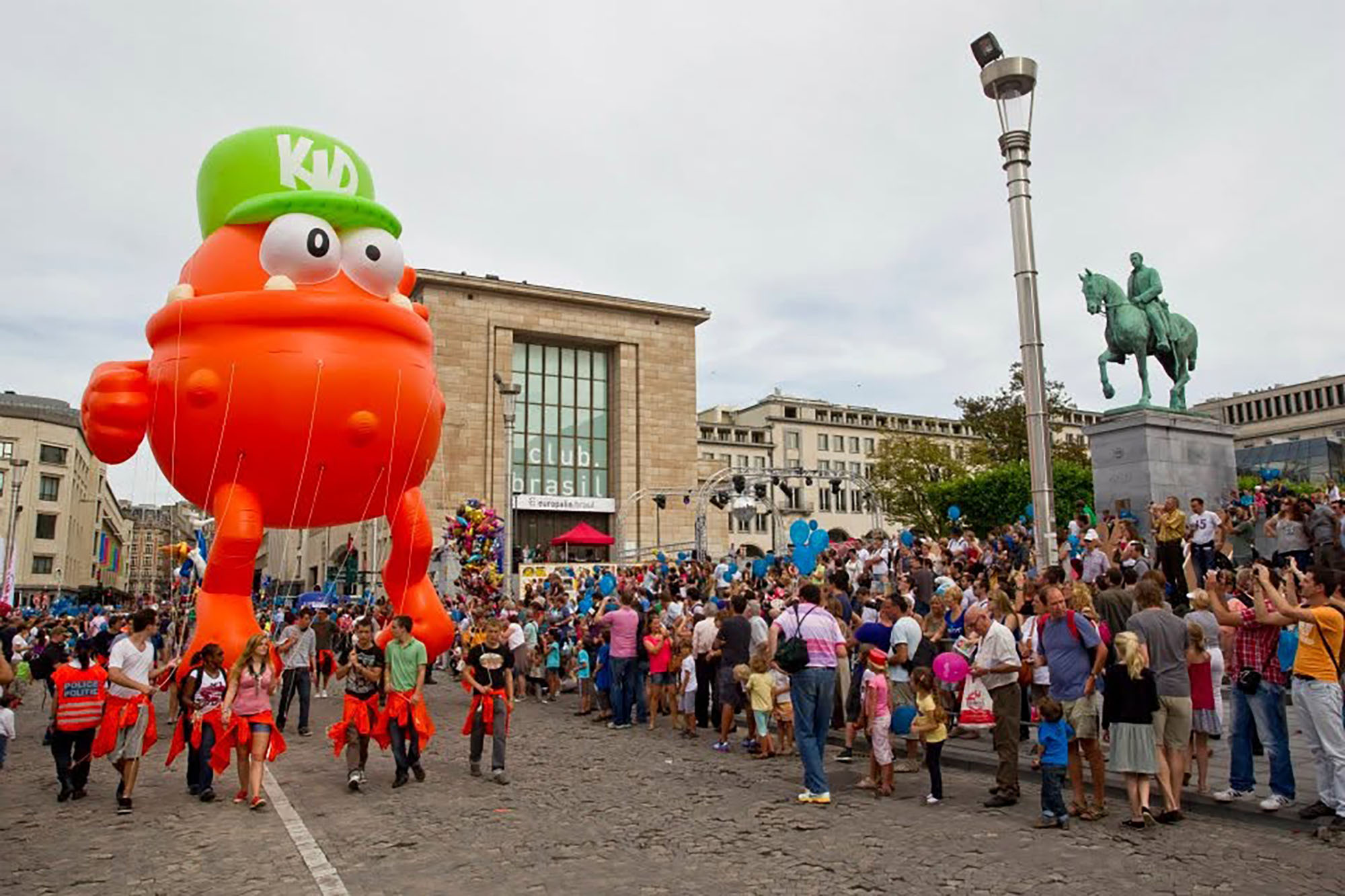 Balloon’s Day Parade, Fête de la BD, Bruxelles, 10 septembre 2011.