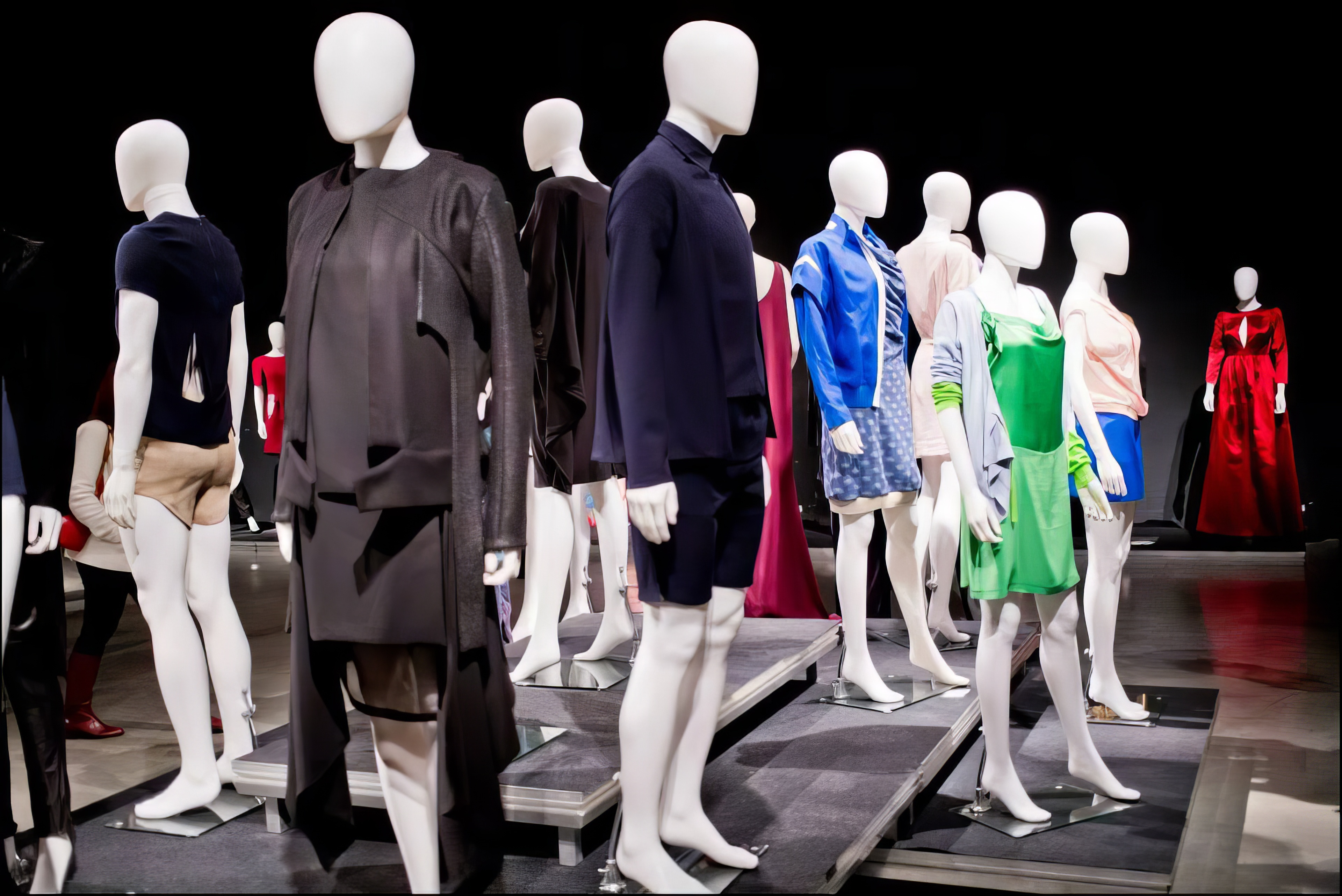 Mannequins des Brussels Fashion Days 2013.