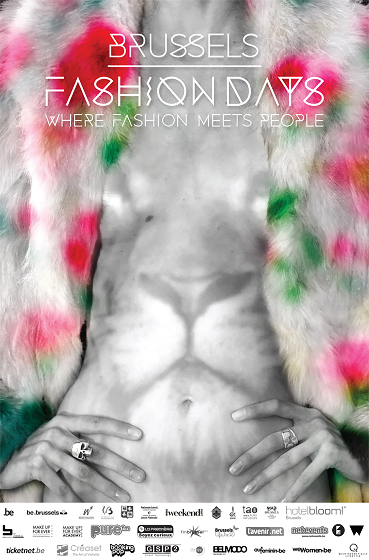 Brussels Fashion Days · Affiche 2012 (version partenaires) - Poster
