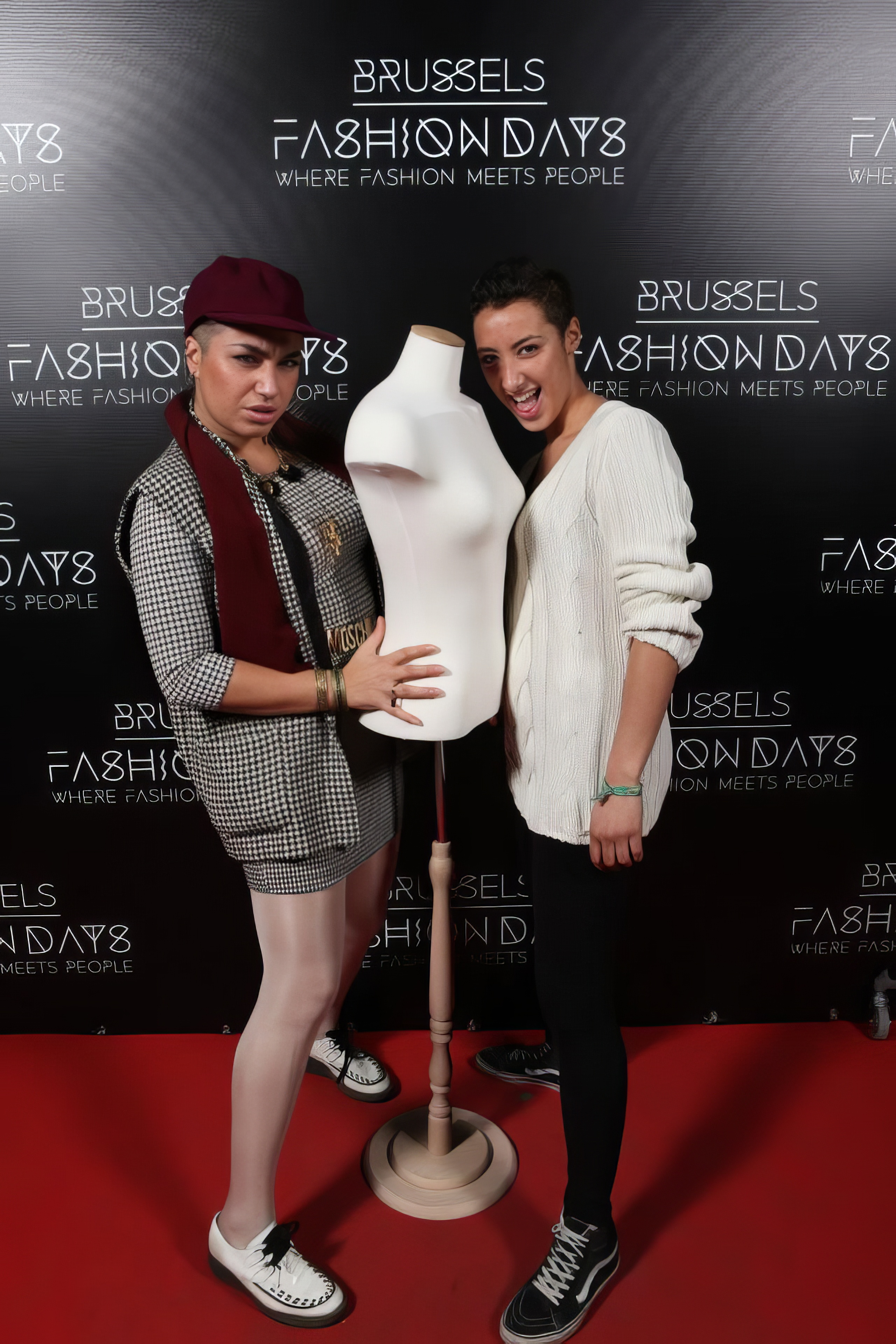 Photocall des Brussels Fashion Days 2012.
