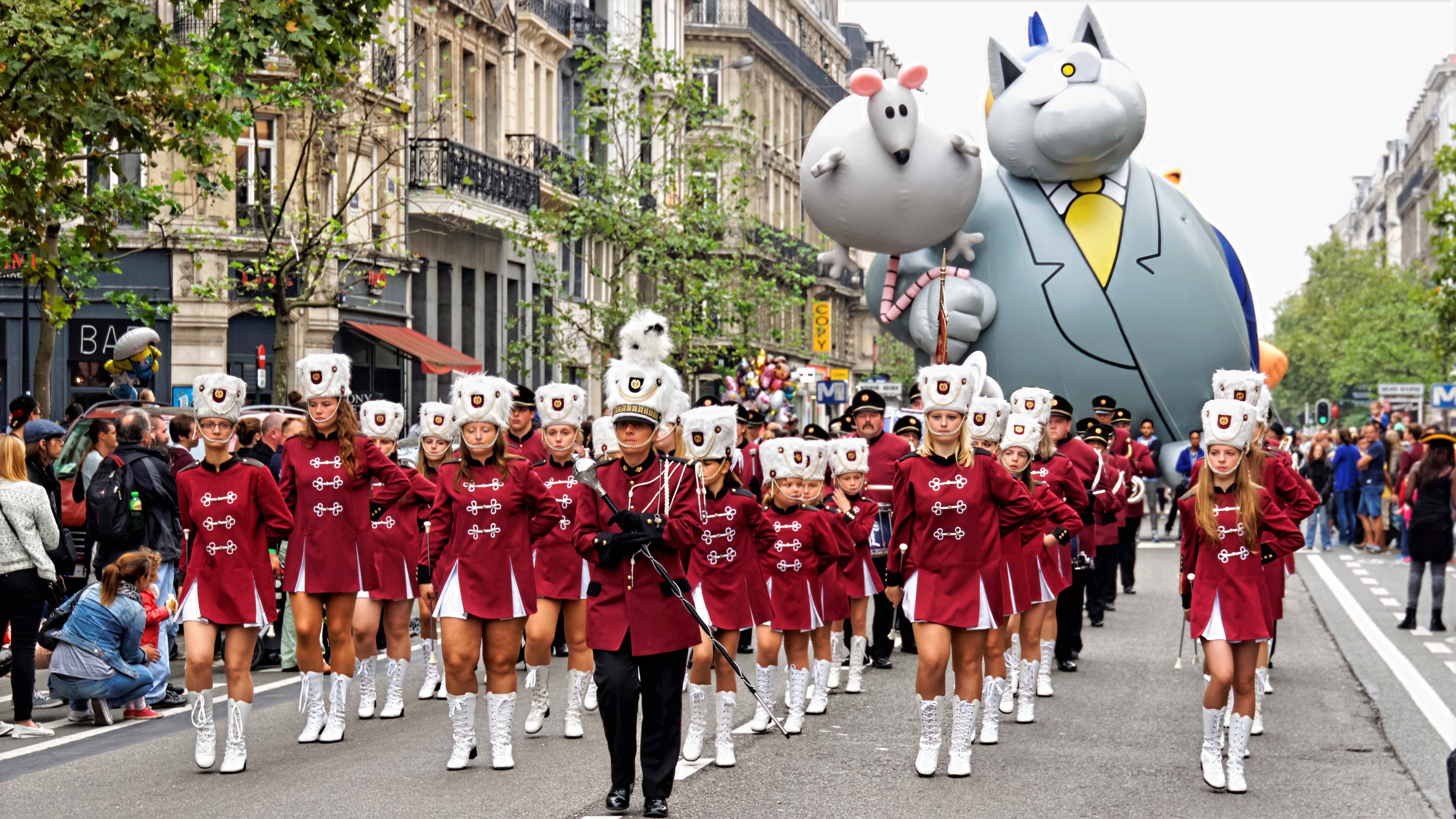 Balloon’s Day Parade, Fête de la BD, Bruxelles, 6 septembre 2014.