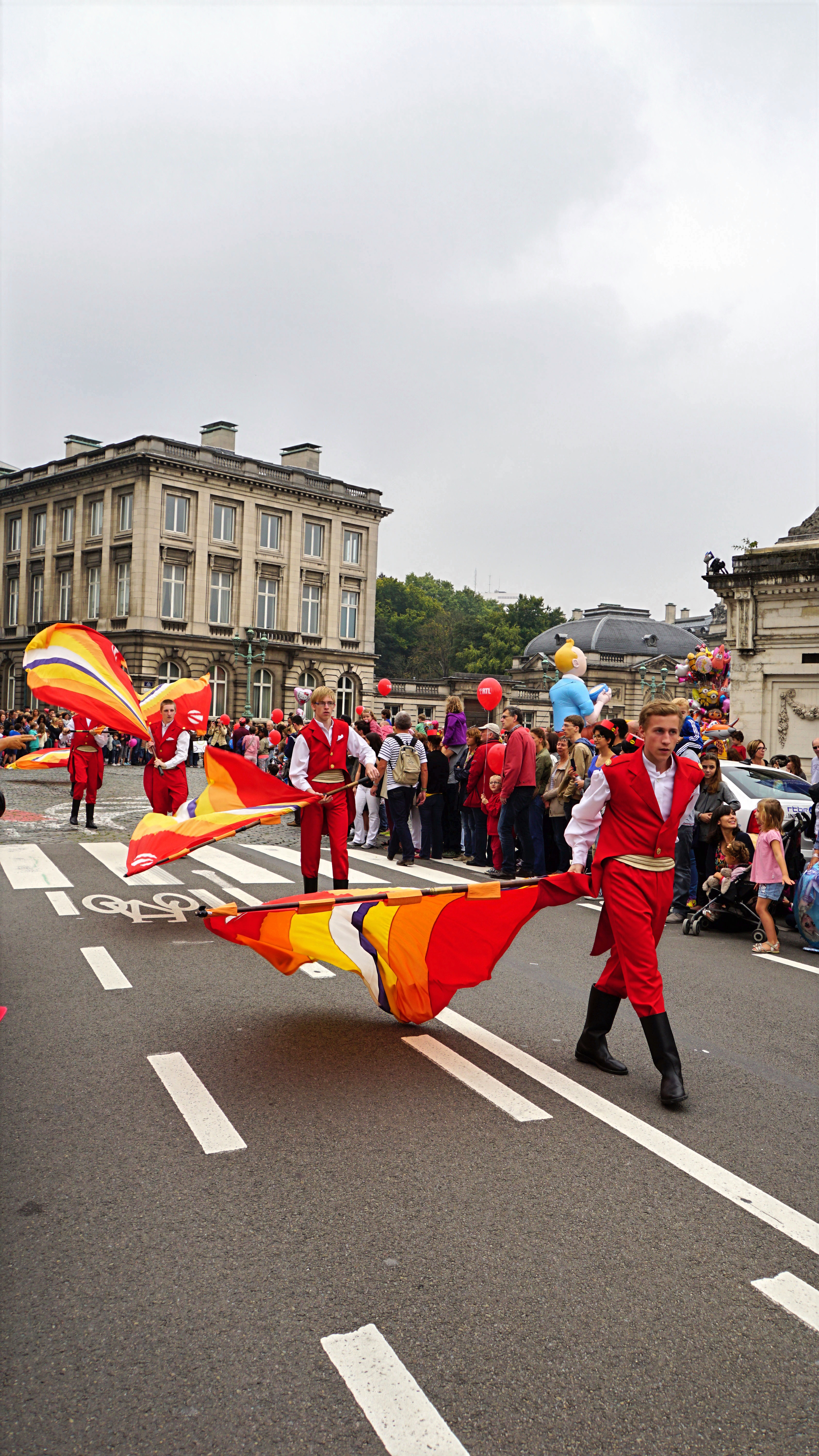 Balloon’s Day Parade, Fête de la BD, Bruxelles, 6 septembre 2014.