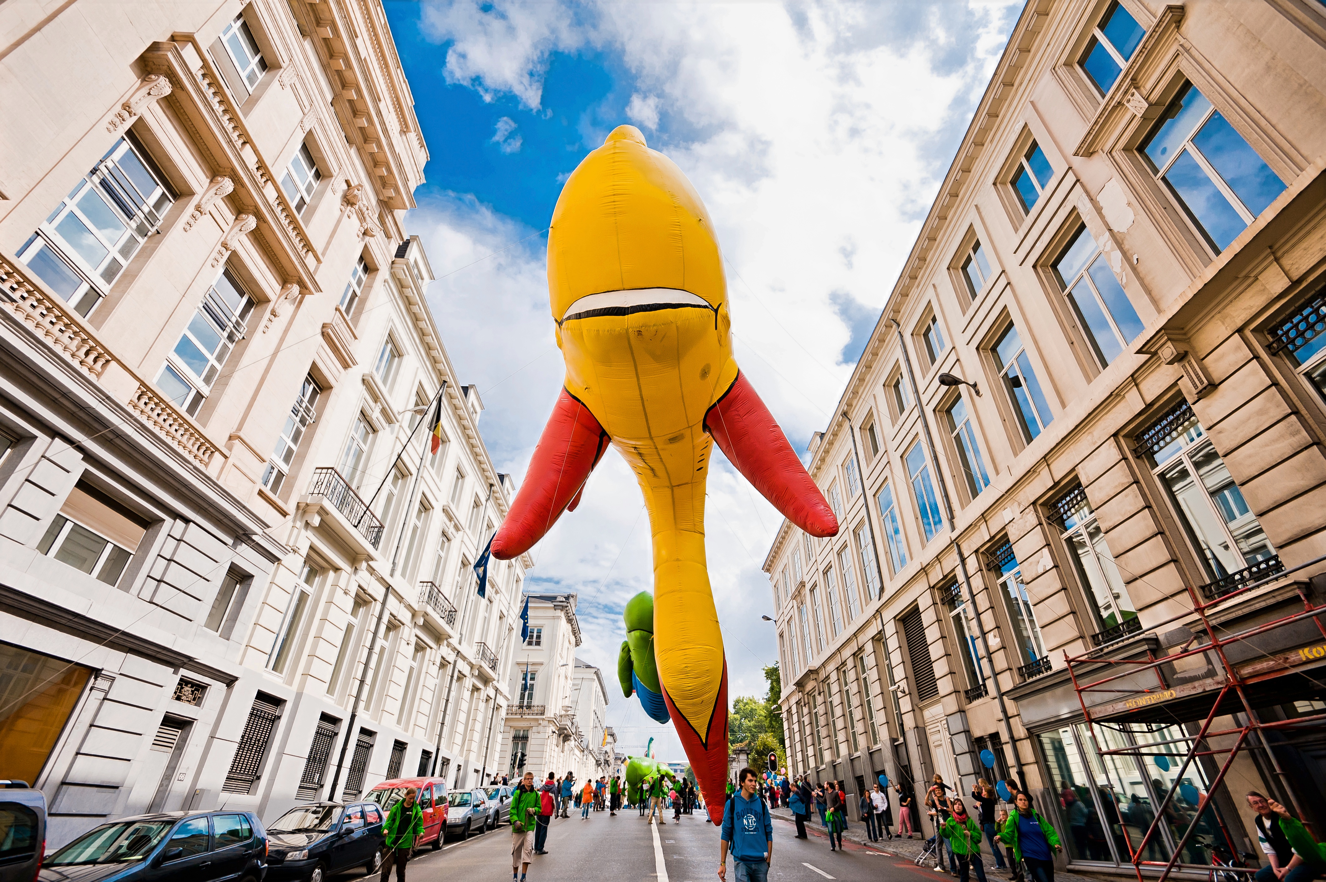 Balloon’s Day Parade, Fête de la BD, Bruxelles, 4 septembre 2010.