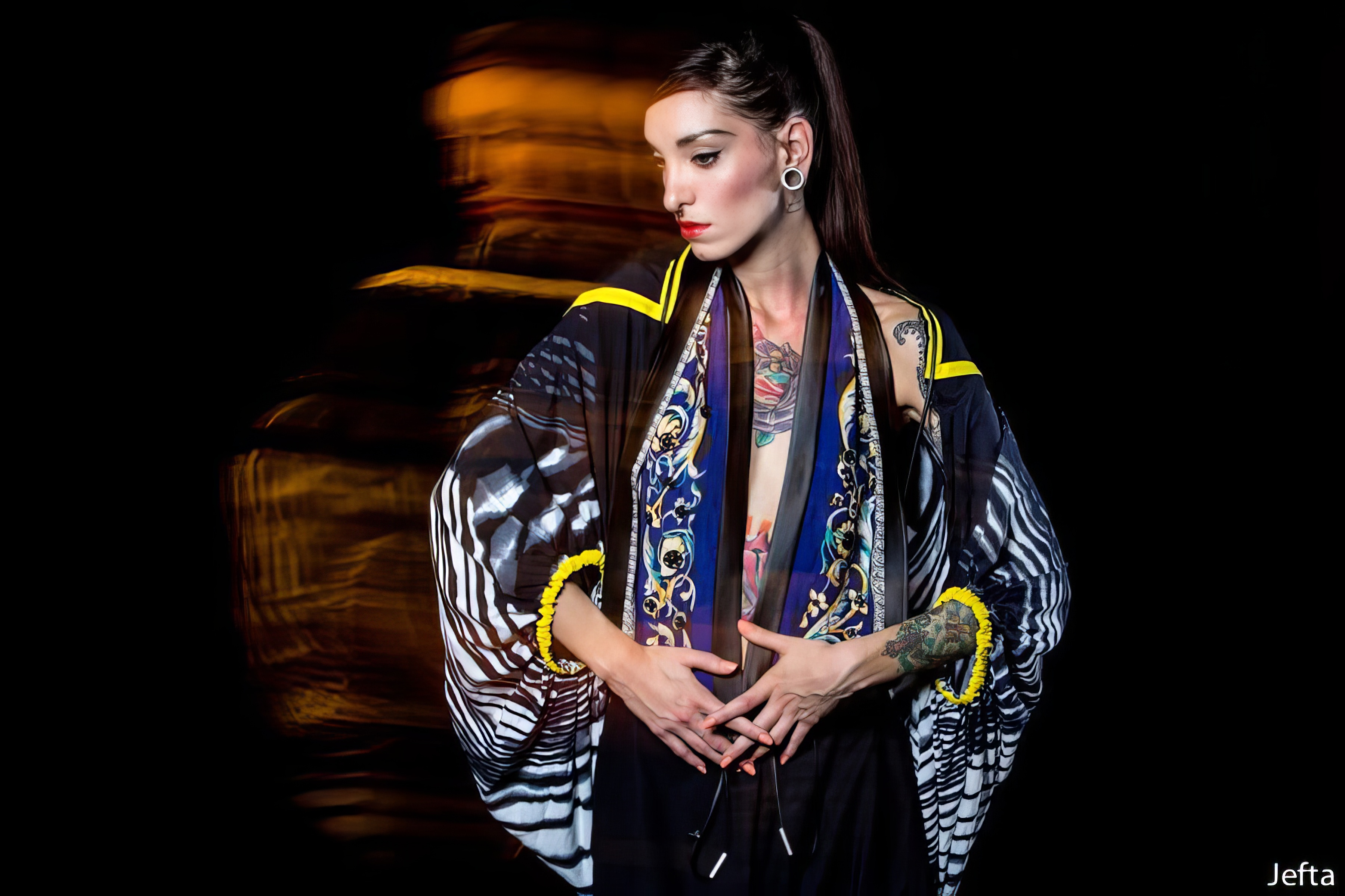 Shooting réalisé par Jefta Hoekendijk durant les Brussels Fashion Days 2012.