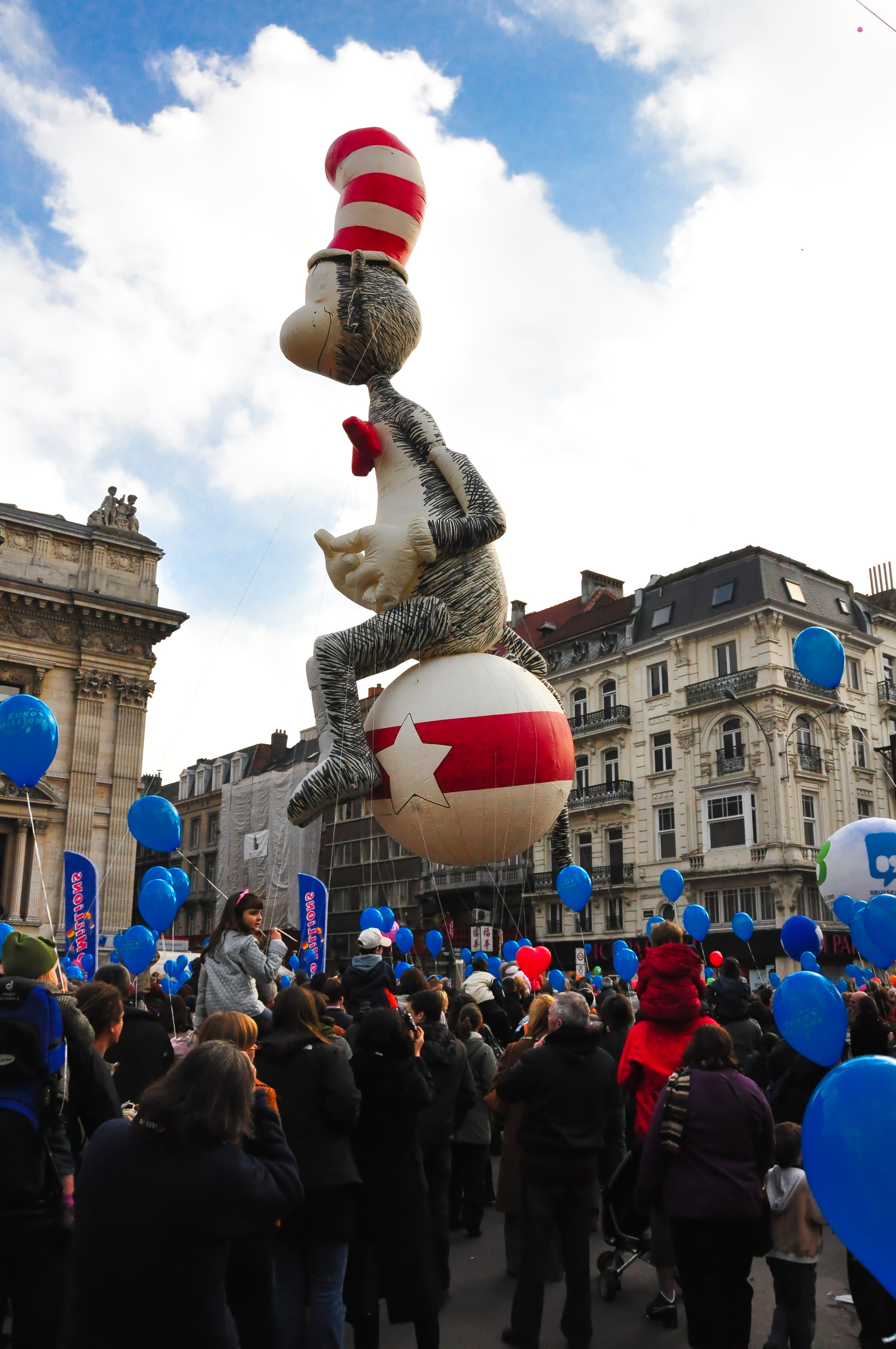 Balloon’s Day Parade dans le centre de Bruxelles, 28 février 2009.