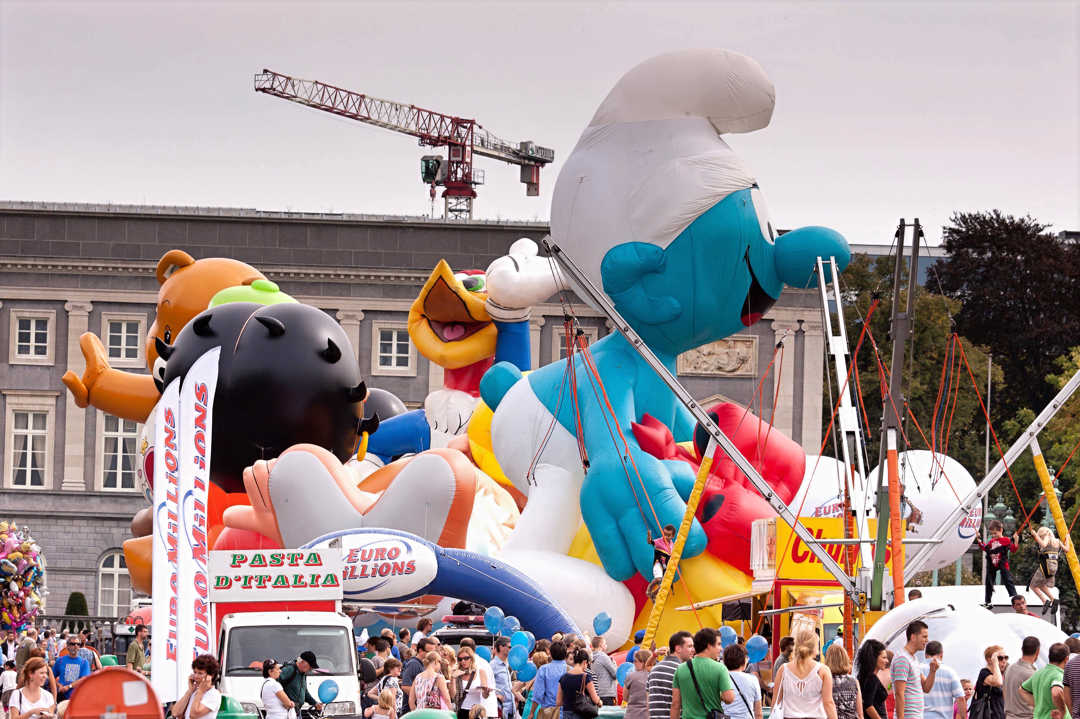 Balloon’s Day Parade, Fête de la BD, Bruxelles, 10 septembre 2011.