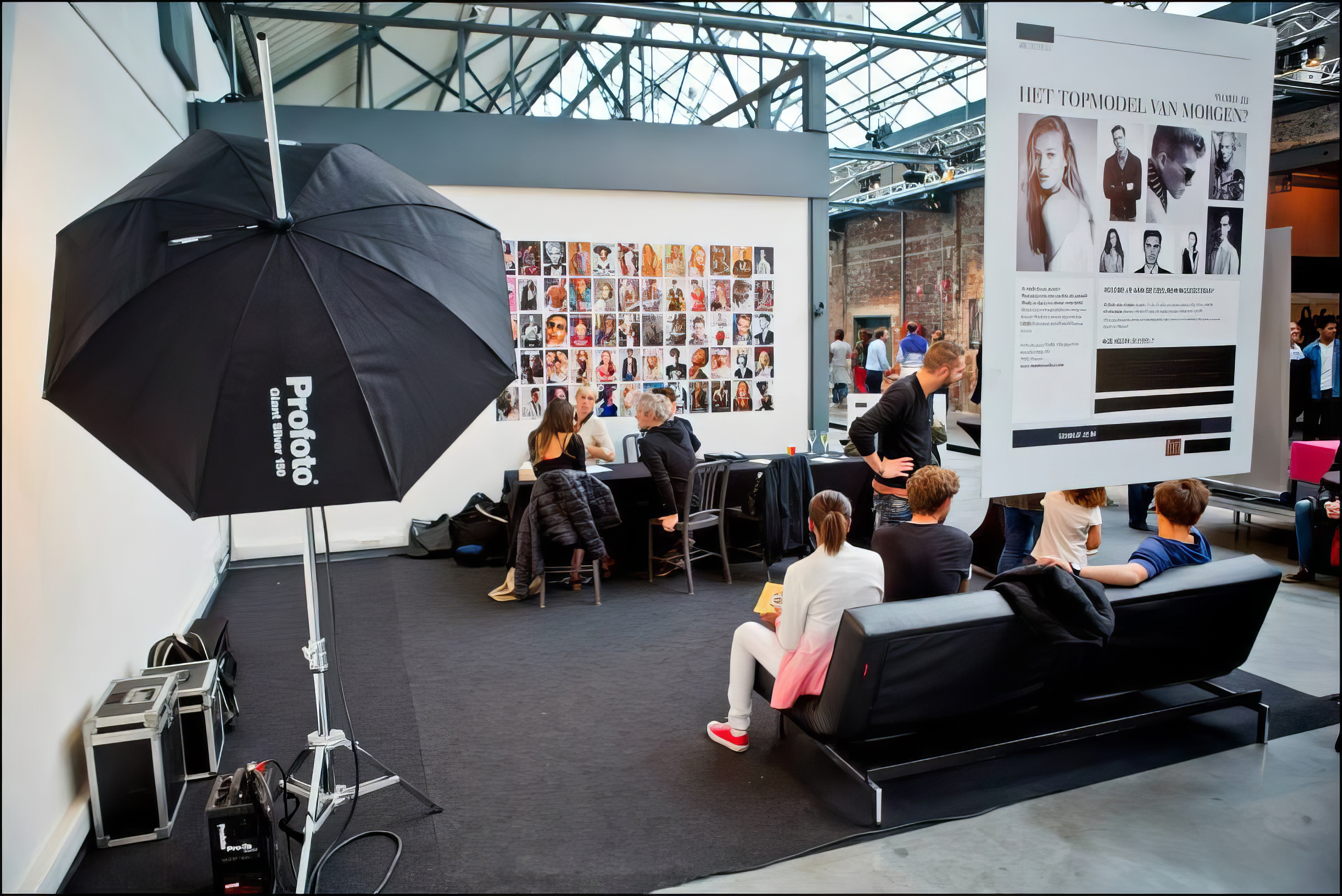 Make-up des Brussels Fashion Days 2013.