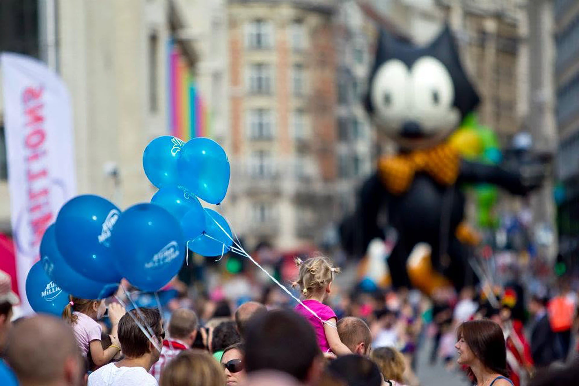 Balloon’s Day Parade, Fête de la BD, Bruxelles, 10 septembre 2011.
