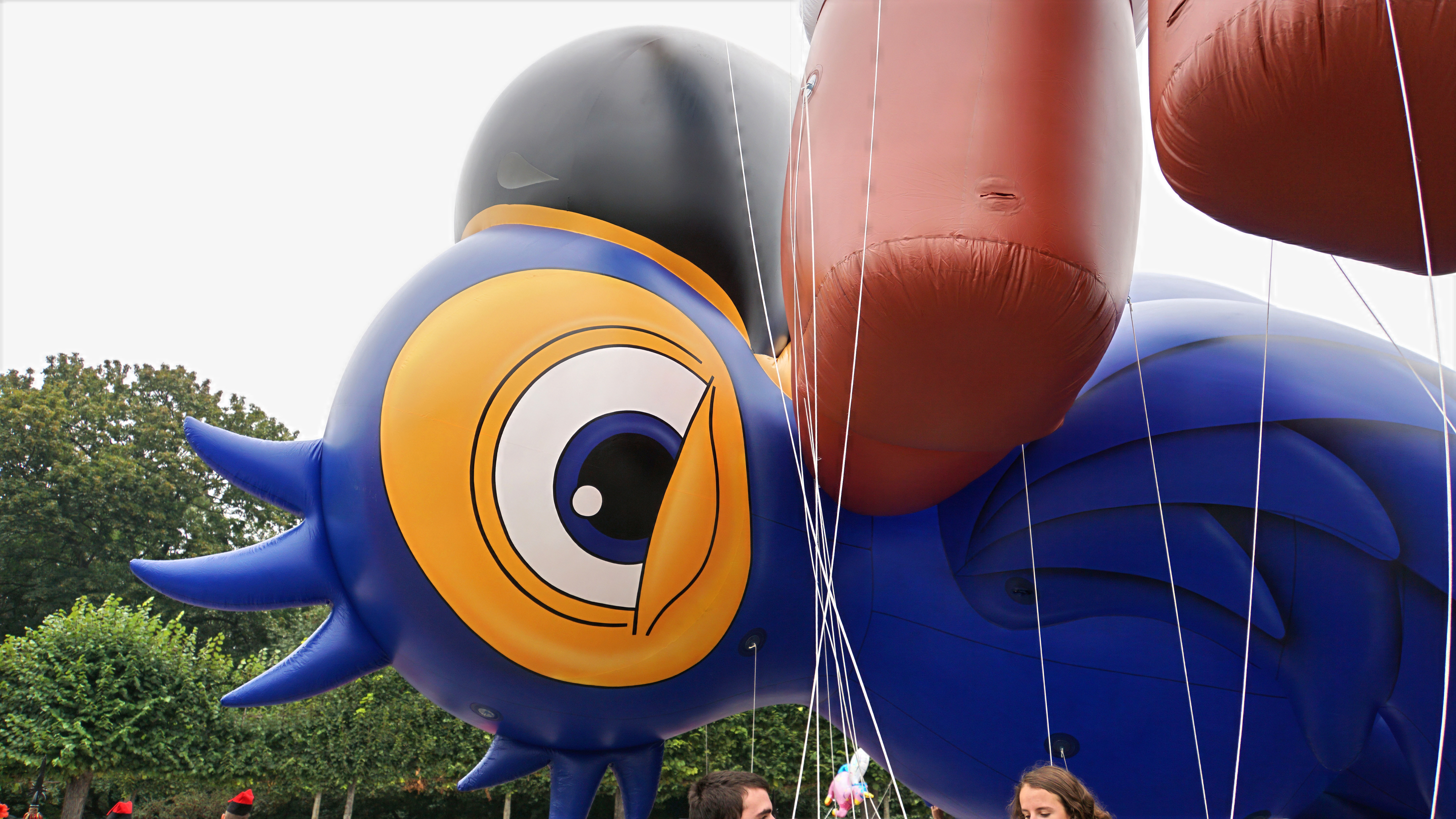 Balloon’s Day Parade, Fête de la BD, Bruxelles, 6 septembre 2014.