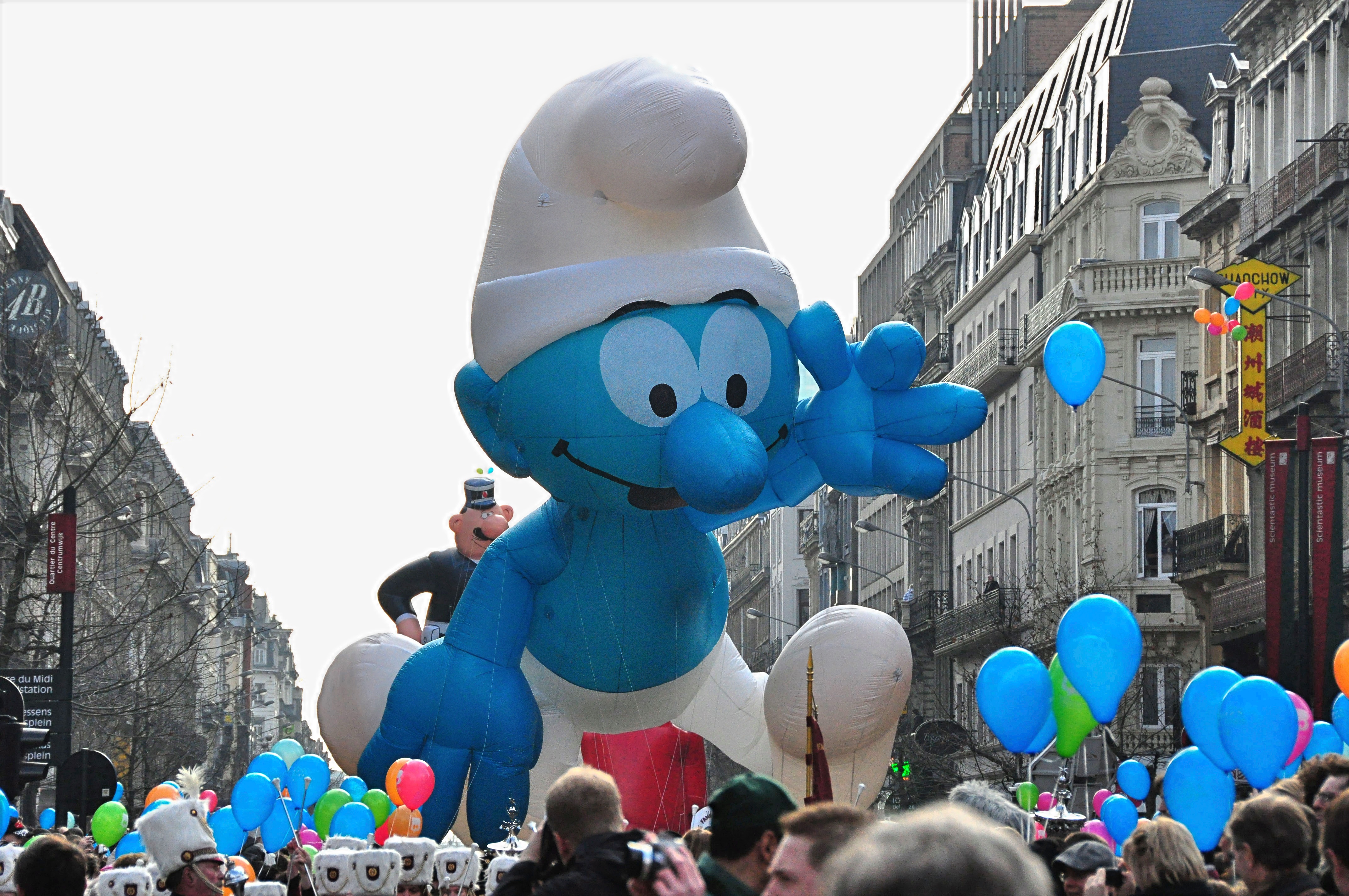 Balloon’s Day Parade dans le centre de Bruxelles, 28 février 2009.
