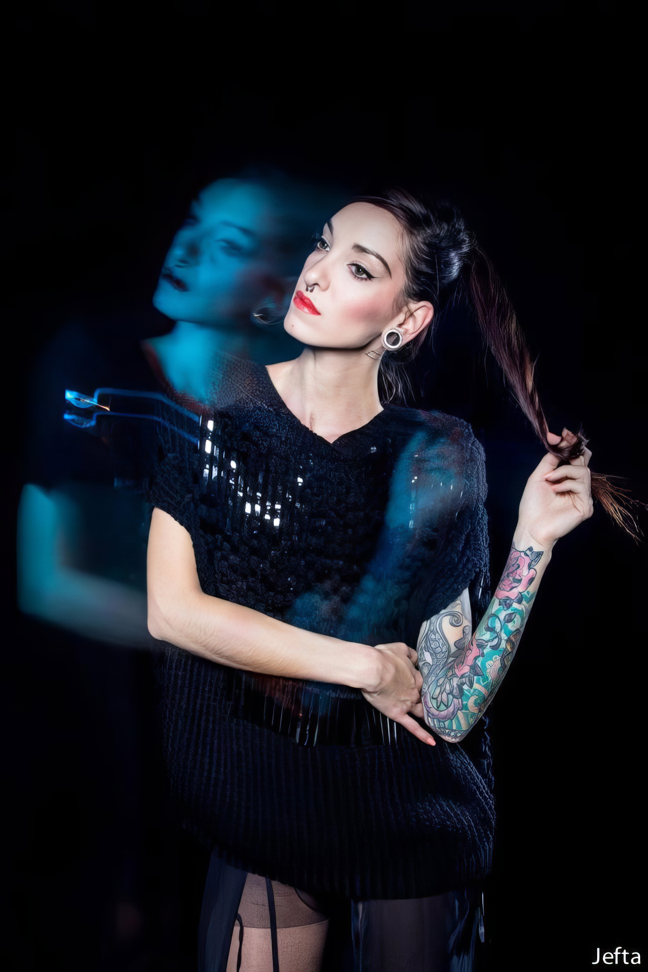 Shooting réalisé par Jefta Hoekendijk durant les Brussels Fashion Days 2012.