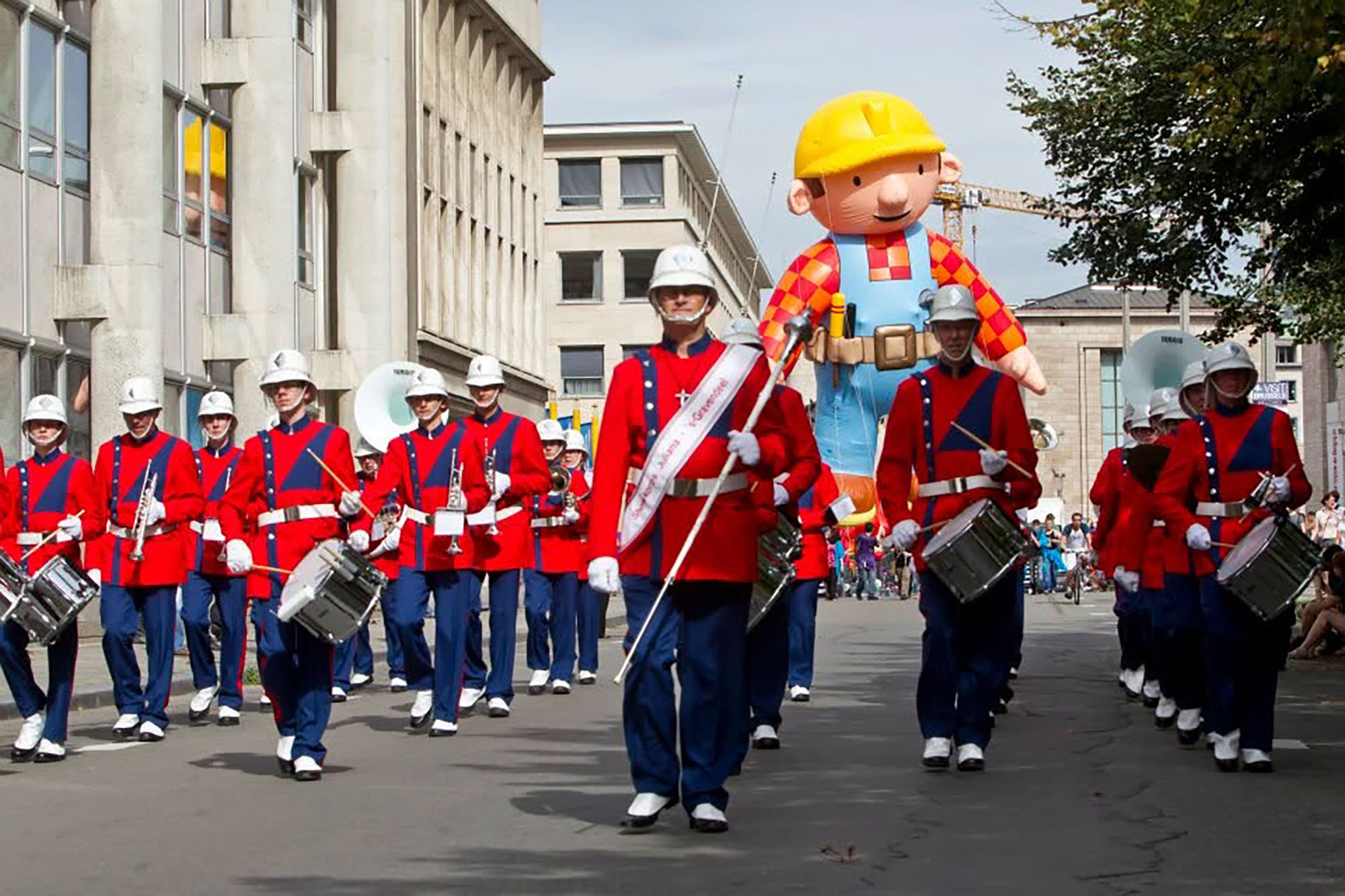 Balloon’s Day Parade, Fête de la BD, Bruxelles, 10 septembre 2011.