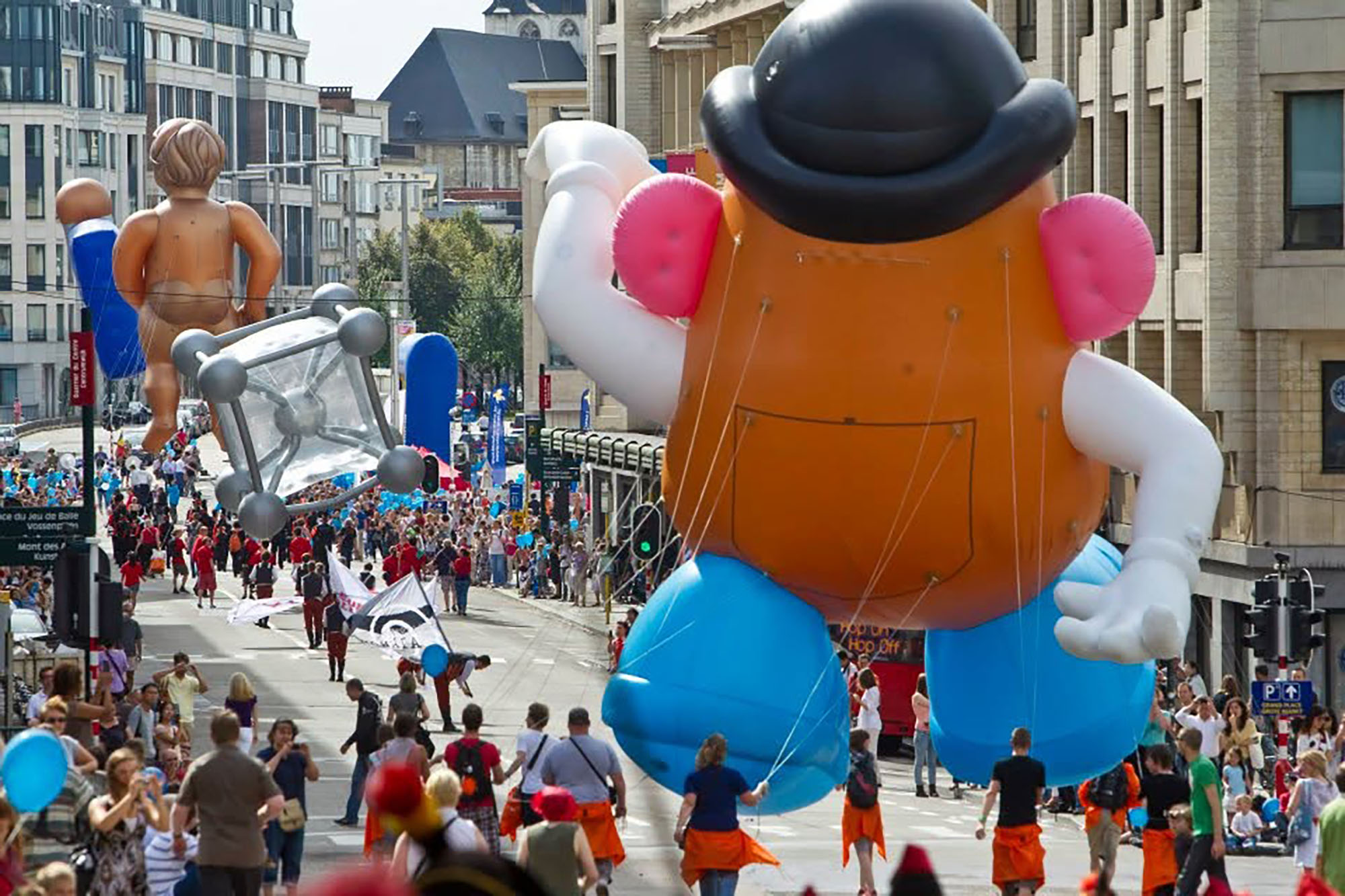 Balloon’s Day Parade, Fête de la BD, Bruxelles, 10 septembre 2011.