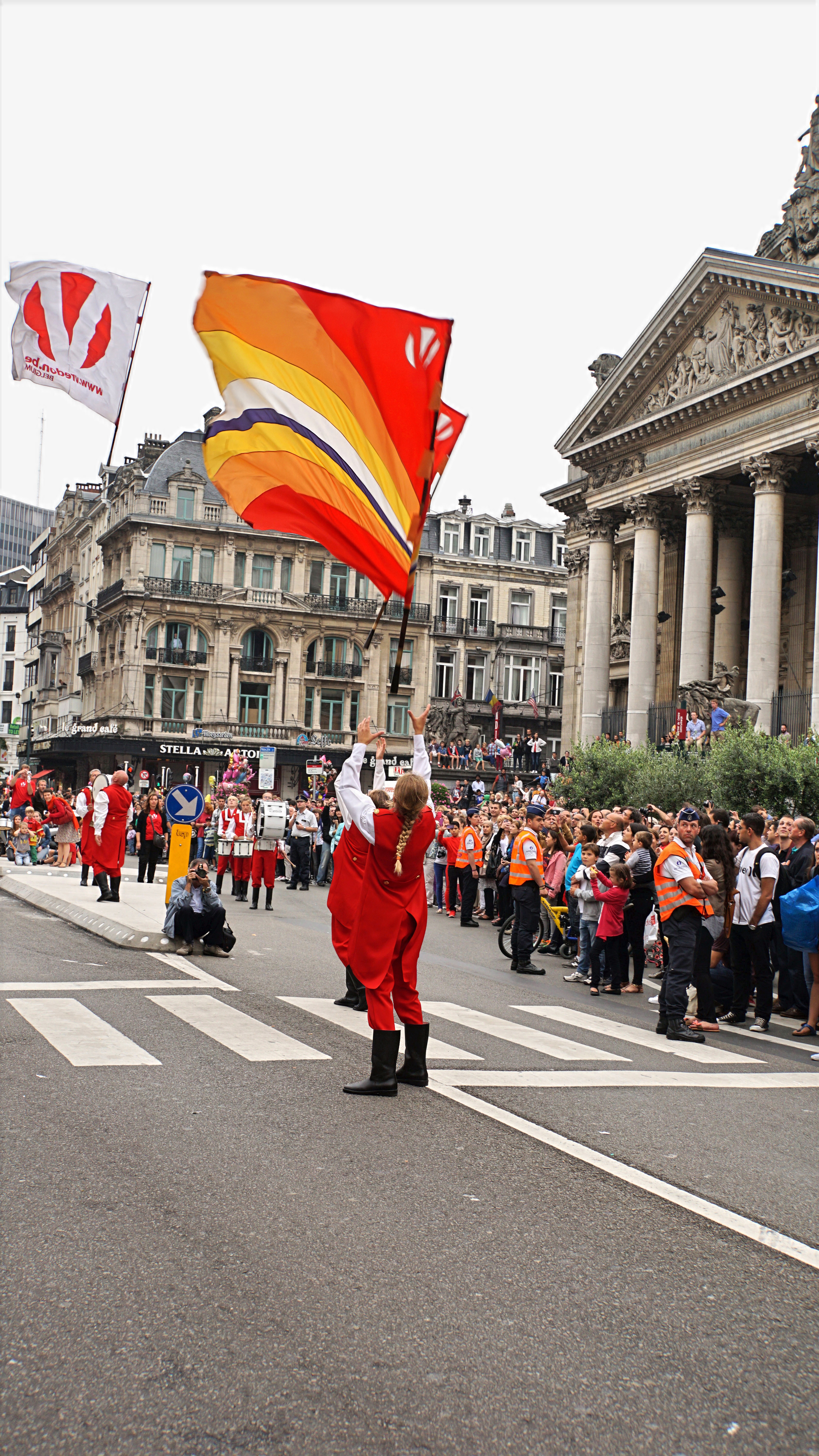 Balloon’s Day Parade, Fête de la BD, Bruxelles, 6 septembre 2014.