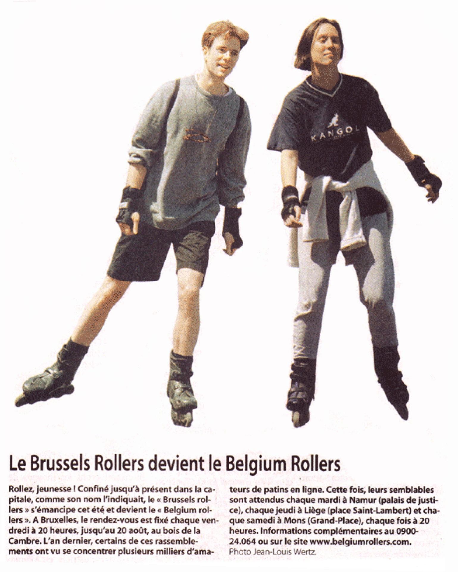 Brussels Rollers becomes Belgium Rollers
