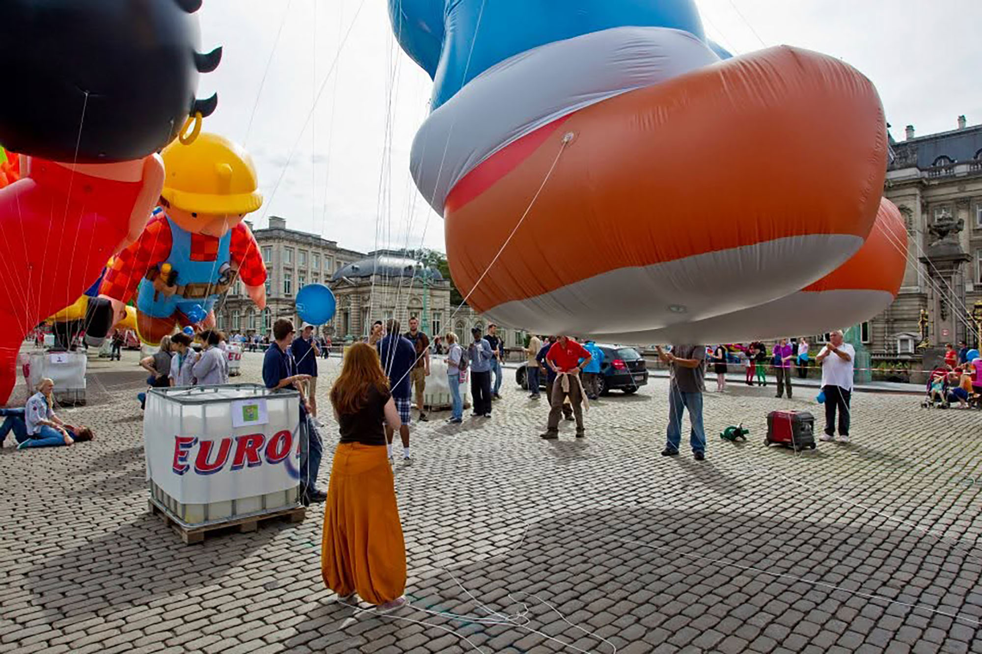 Balloon’s Day Parade, Fête de la BD, Bruxelles, 10 septembre 2011.